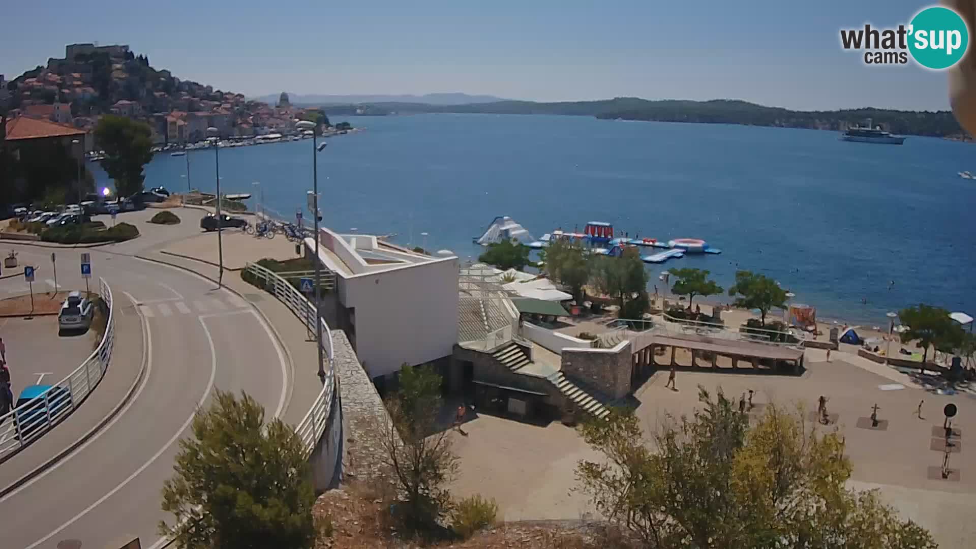 Šibenik webcam Beach Banj