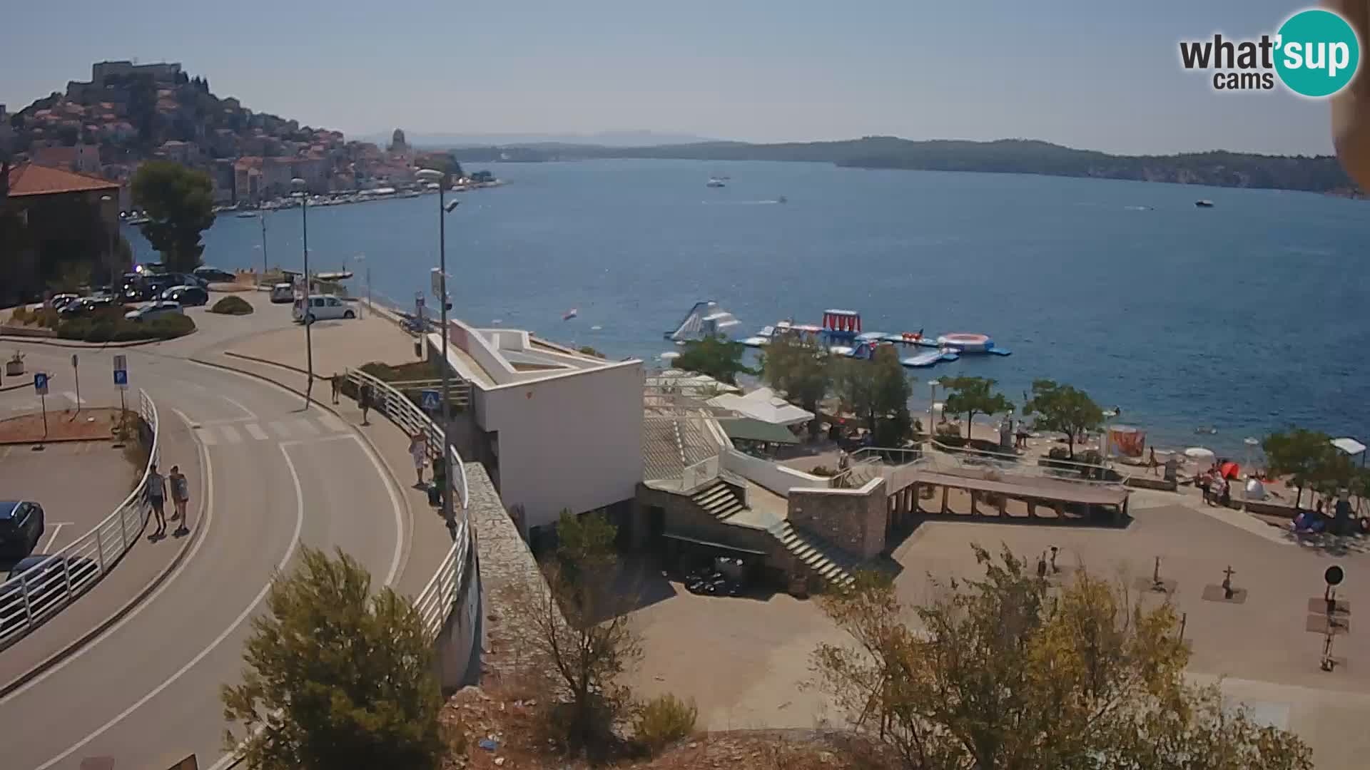 Livecam Sibenico spiaggia Banj