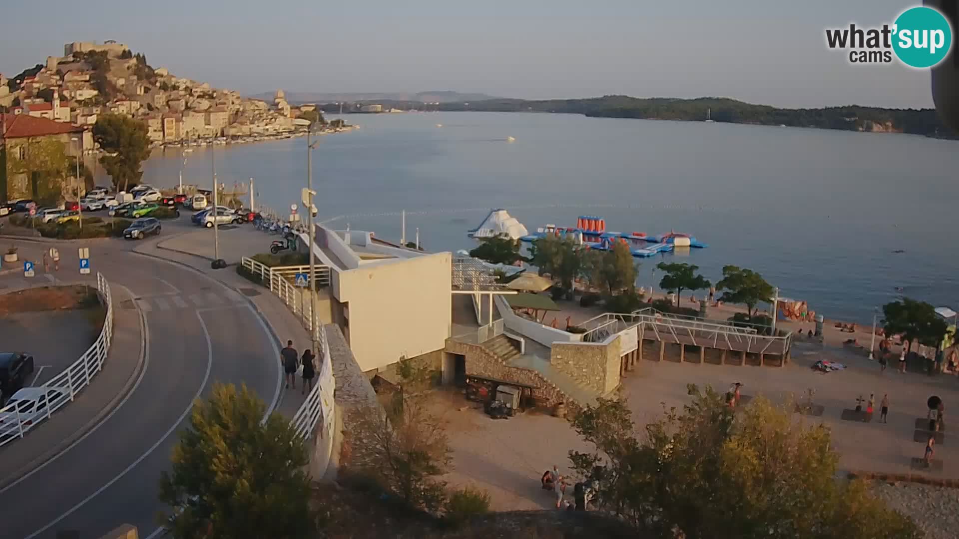 Livecam Sibenico spiaggia Banj