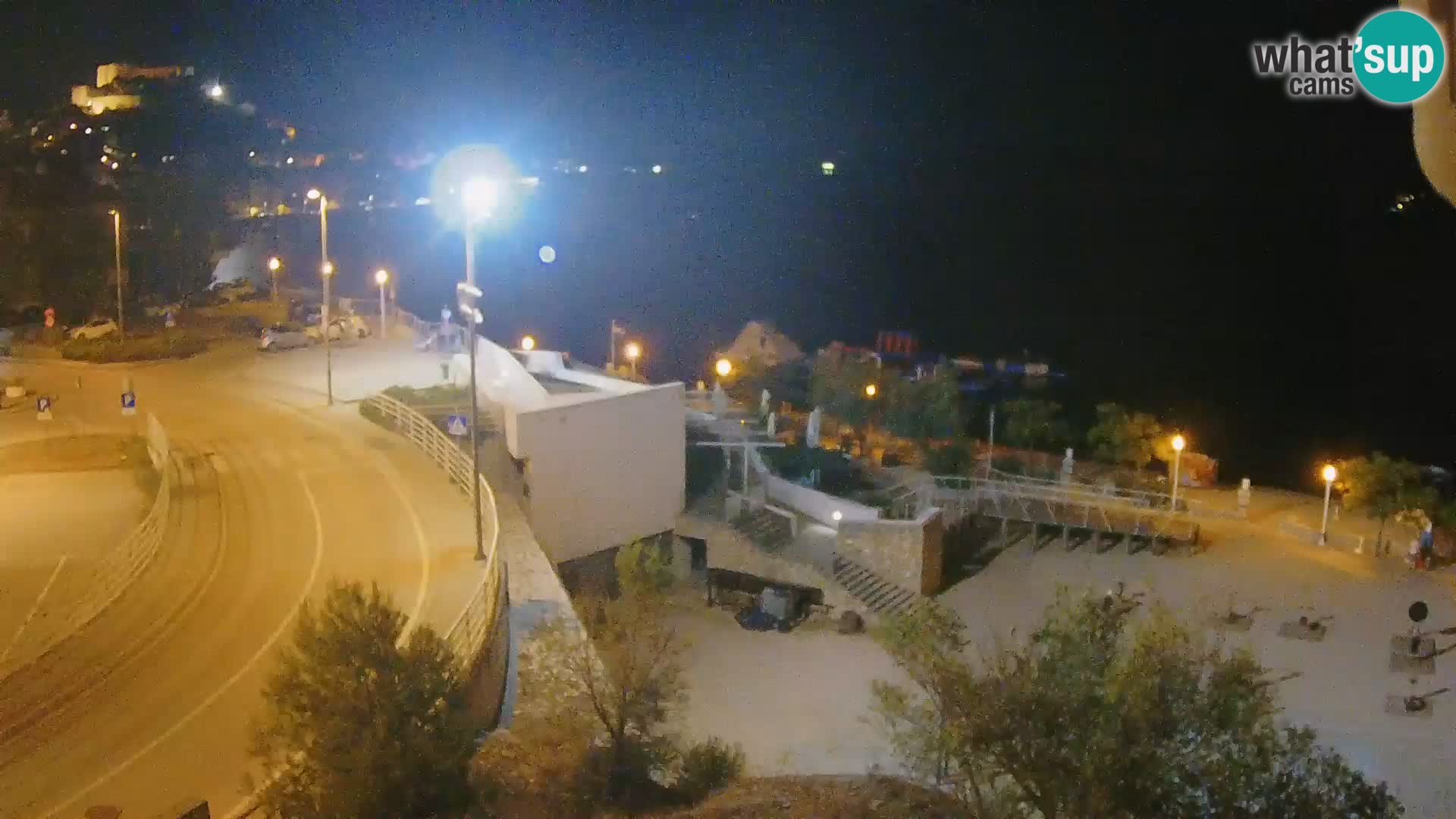 Livecam Sibenico spiaggia Banj