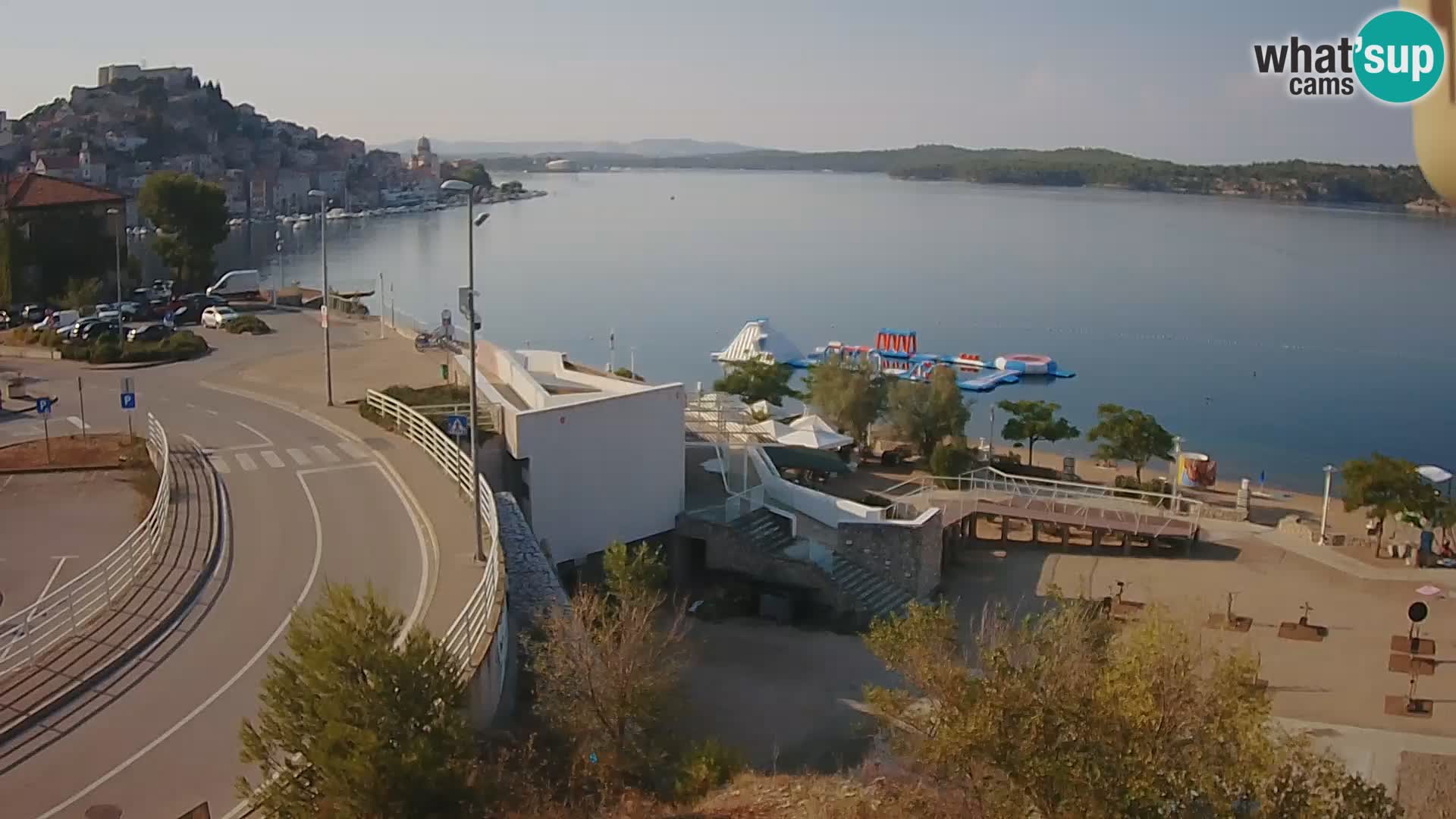 Livecam Sibenico spiaggia Banj