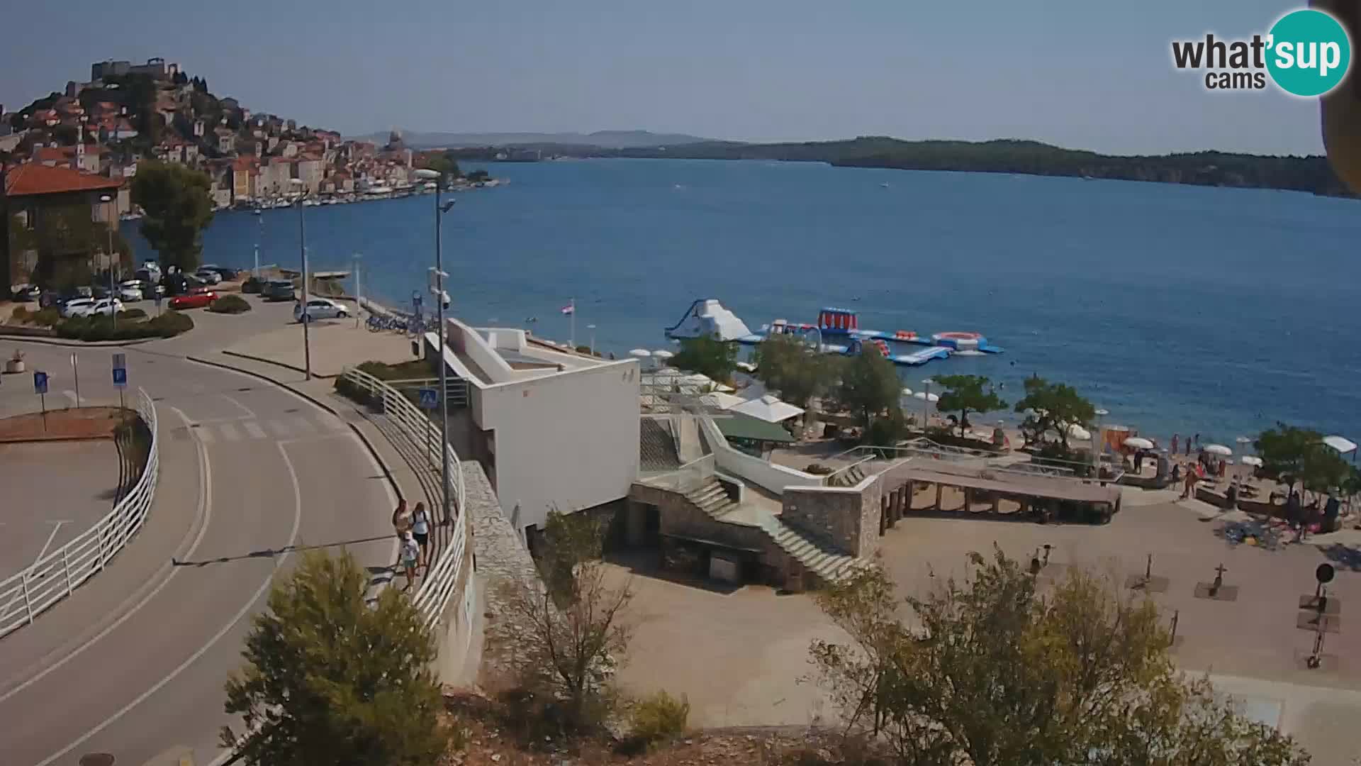 Livecam Sibenico spiaggia Banj