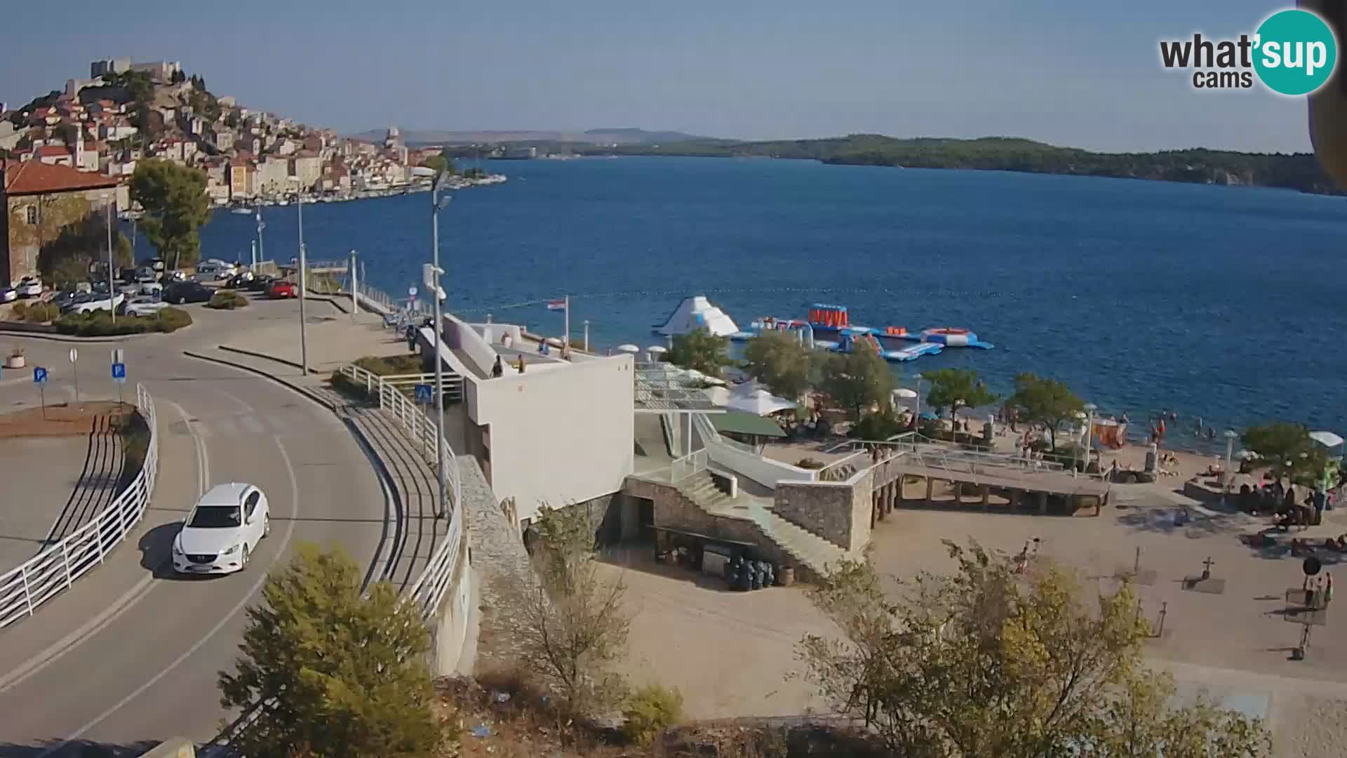 Webcam Šibenik Strand Banj
