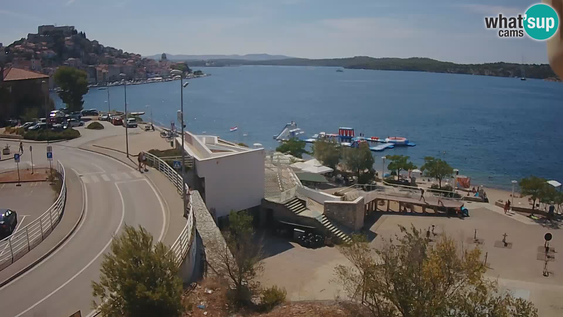 Livecam Sibenico spiaggia Banj