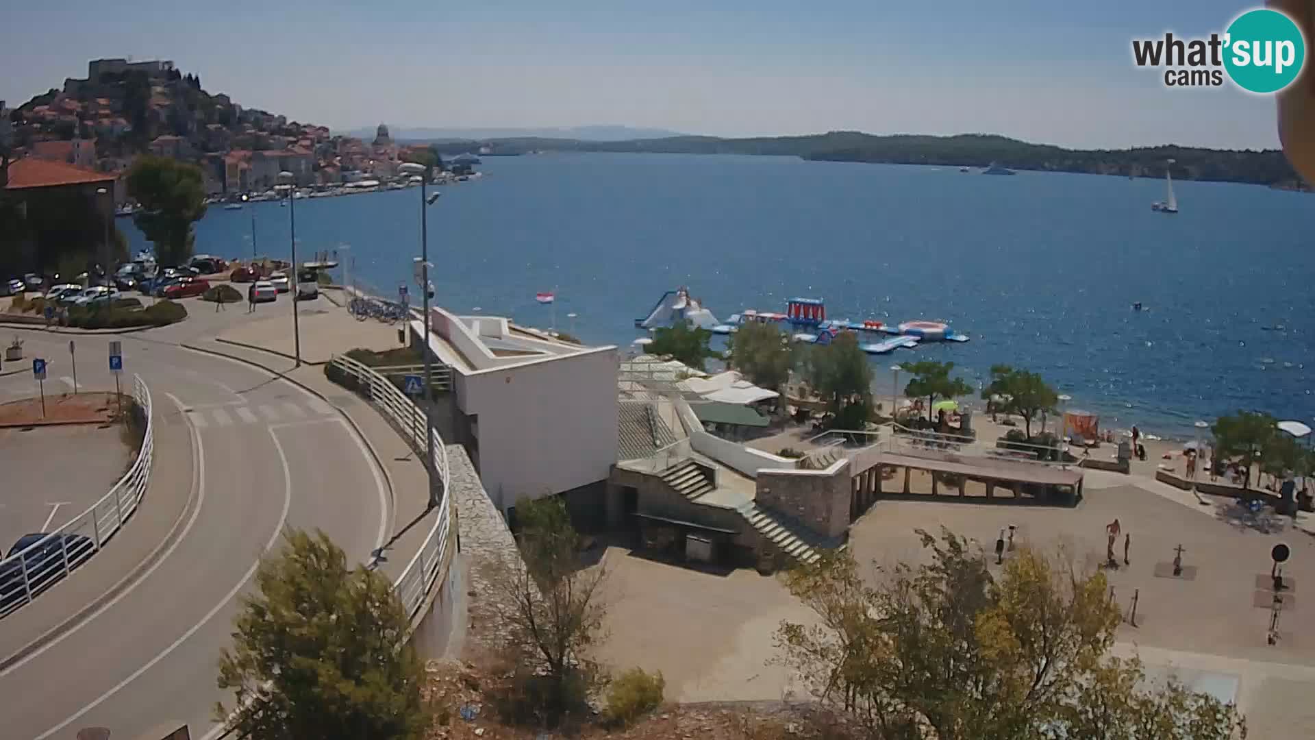 Live Cam Šibenik plage Banj
