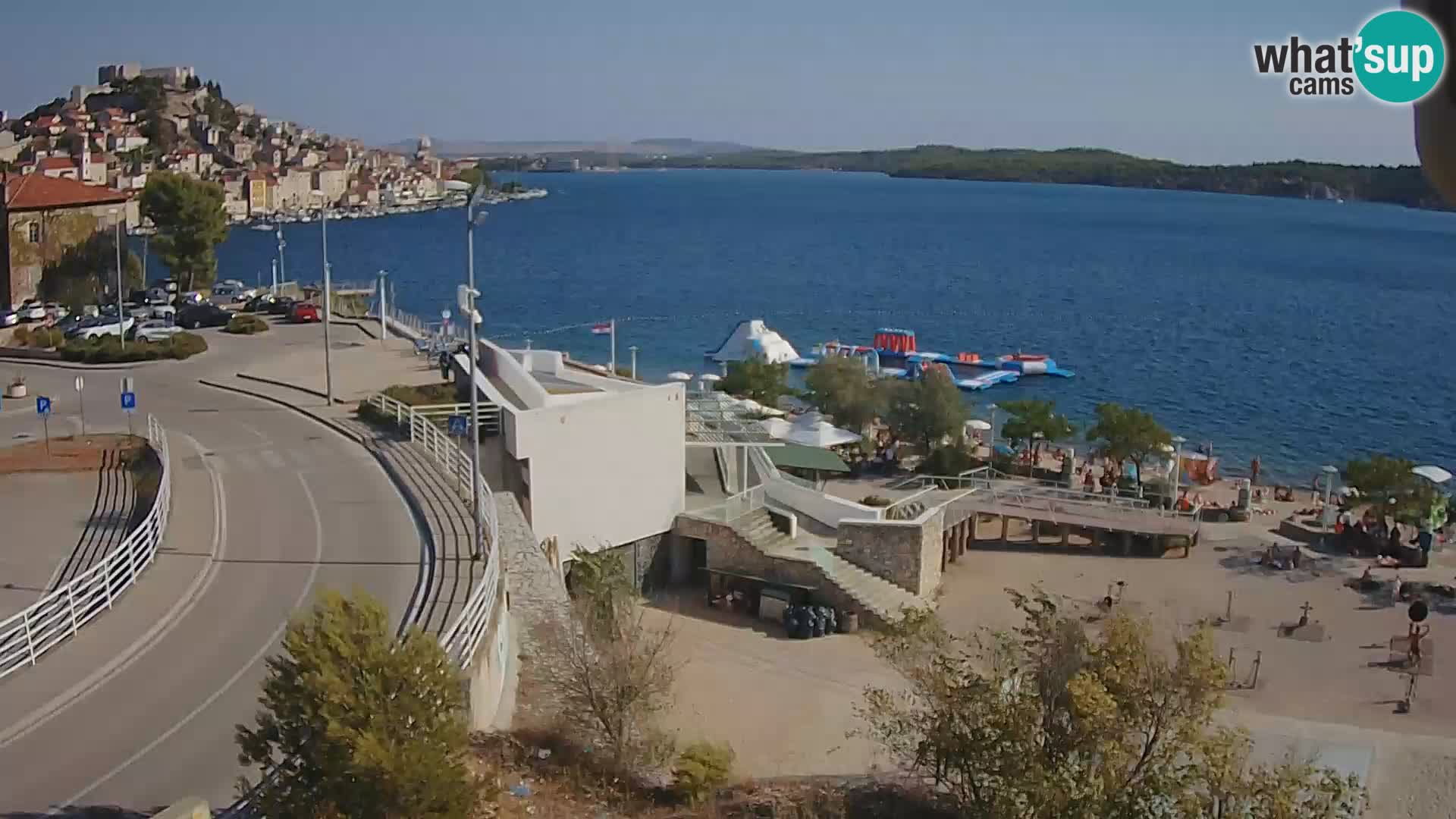 Webcam Šibenik Strand Banj