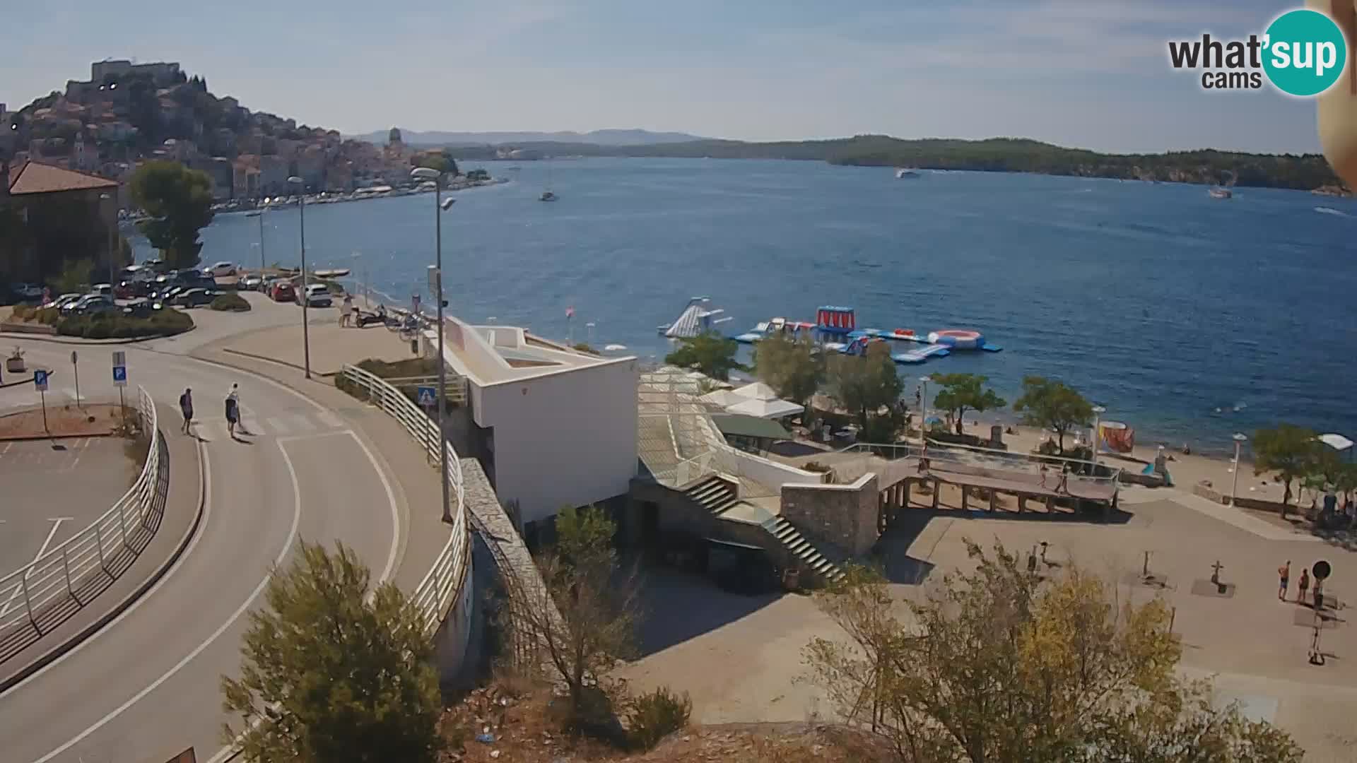 Live Cam Šibenik plage Banj