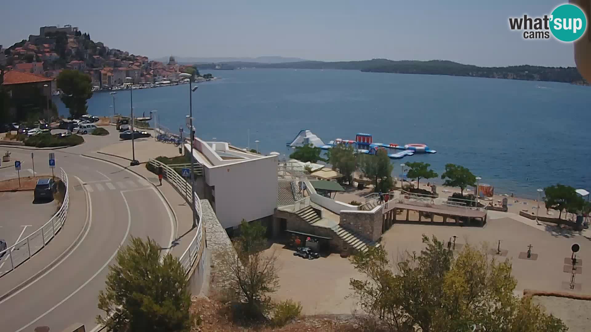 Livecam Sibenico spiaggia Banj