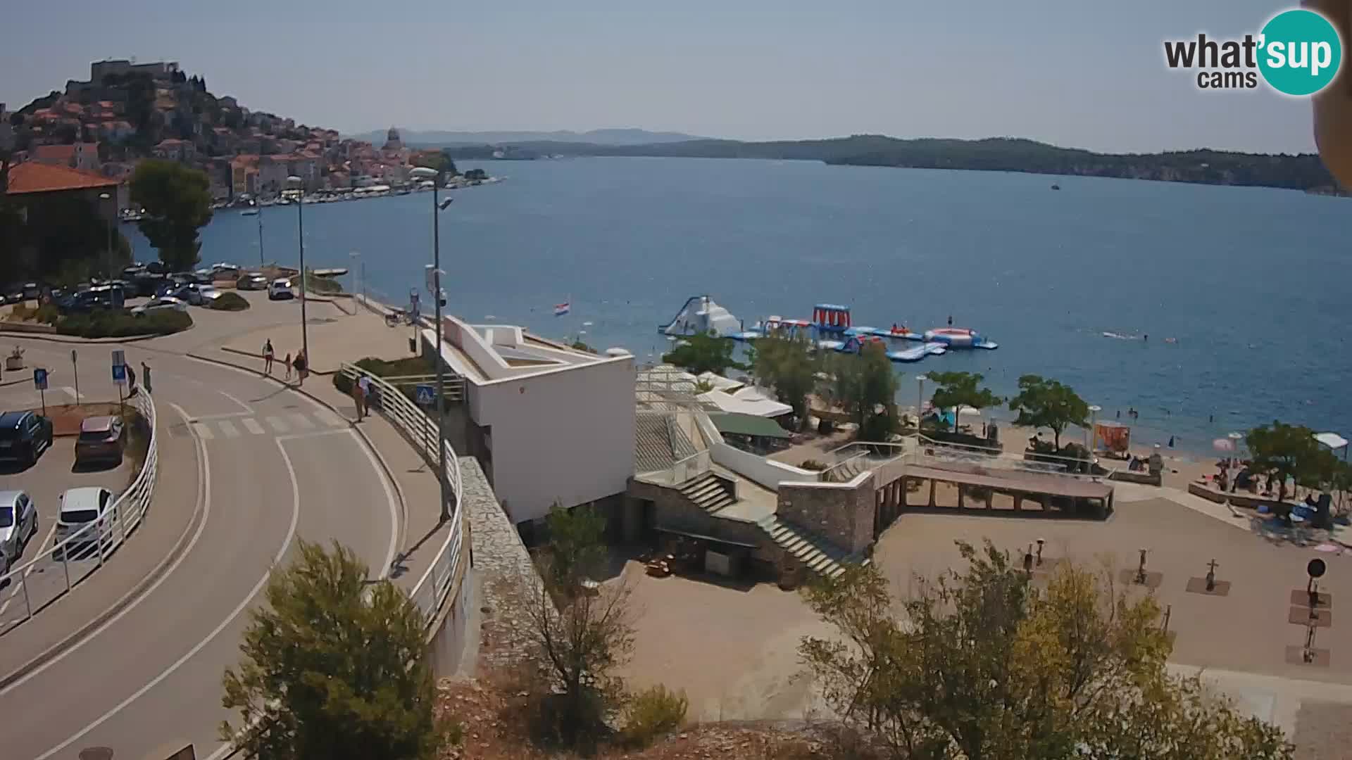 Šibenik webcam Beach Banj
