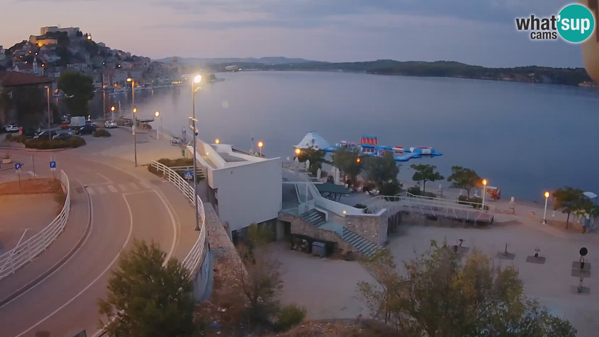 Livecam Sibenico spiaggia Banj