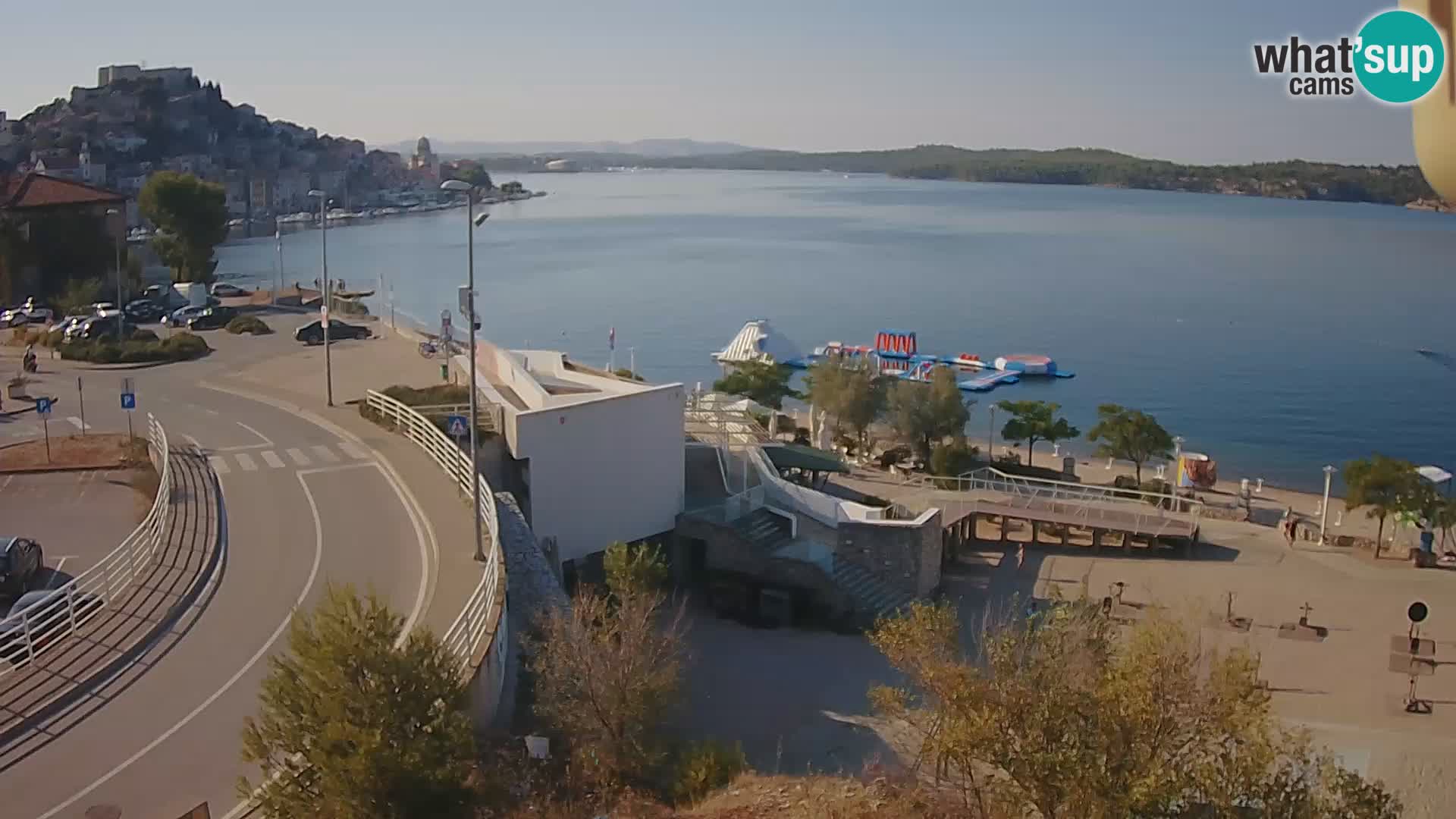 Livecam Sibenico spiaggia Banj