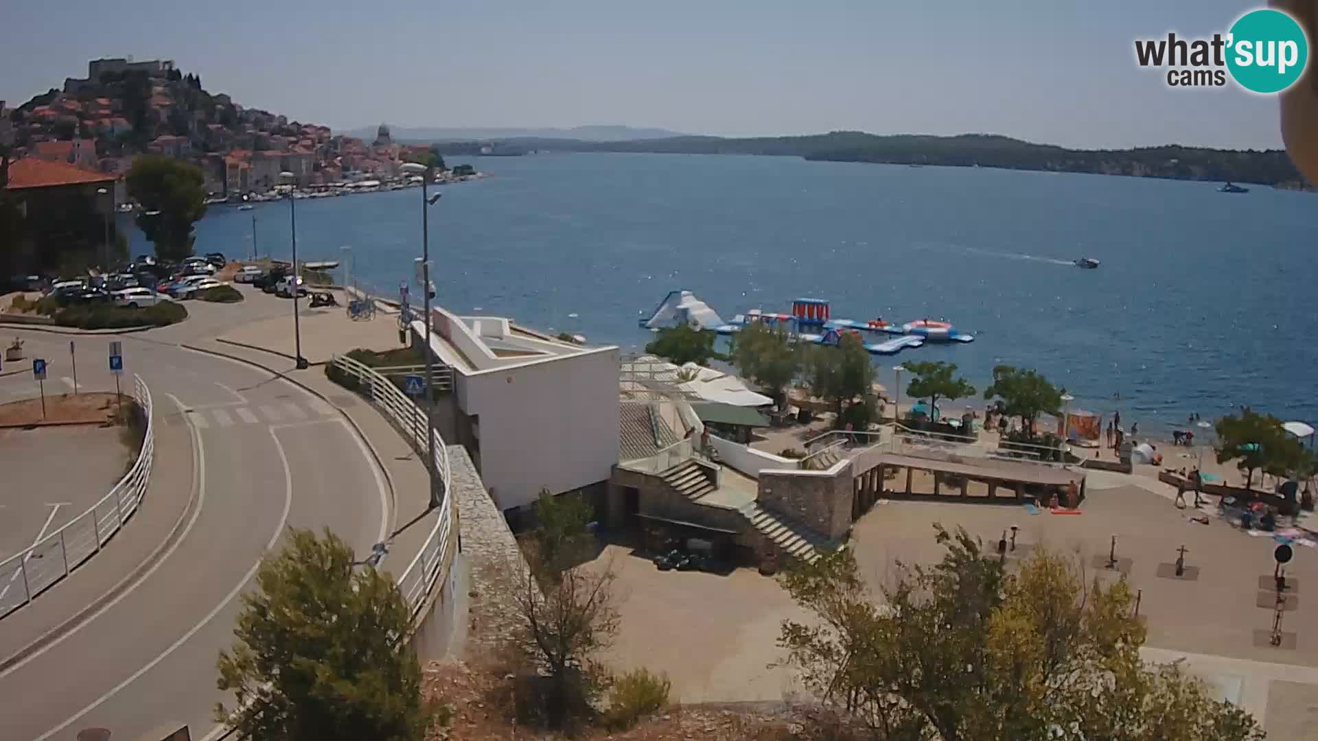 Livecam Sibenico spiaggia Banj
