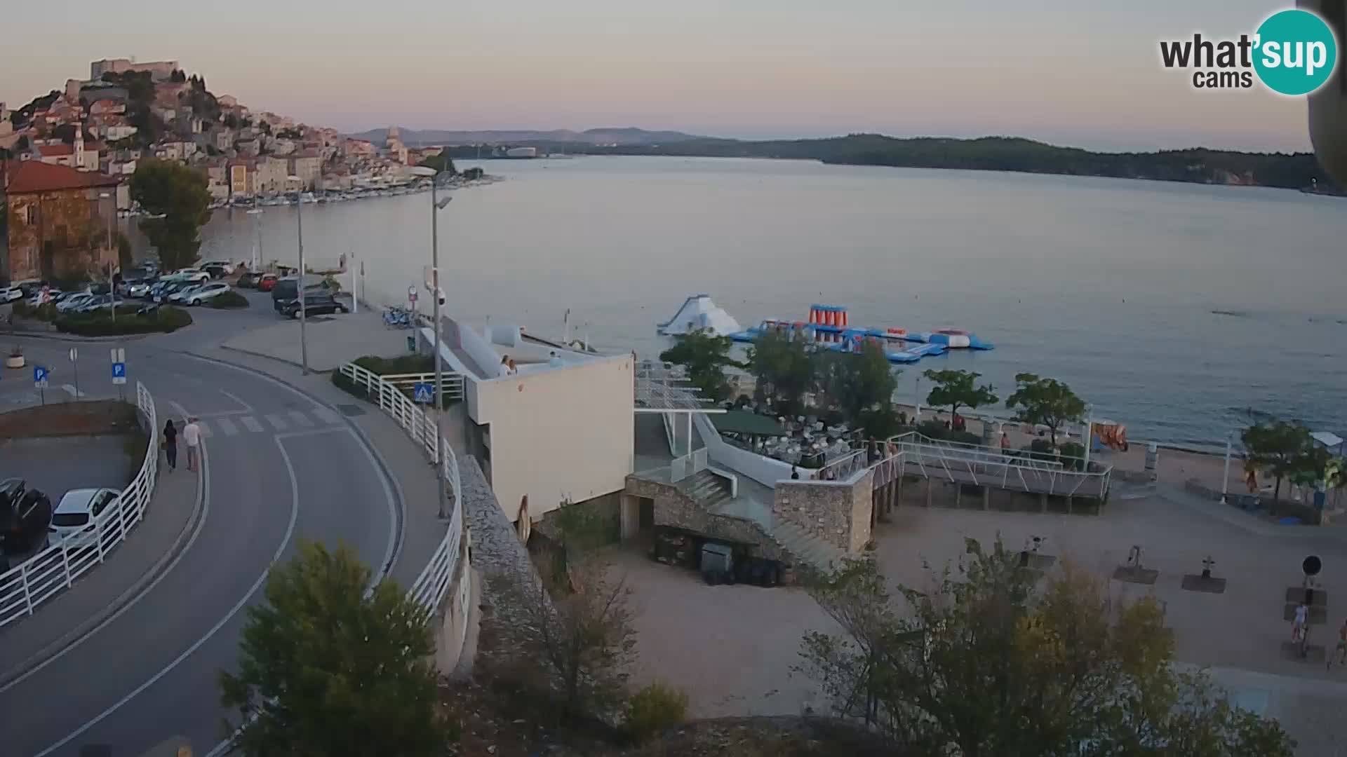 Live Cam Šibenik plage Banj