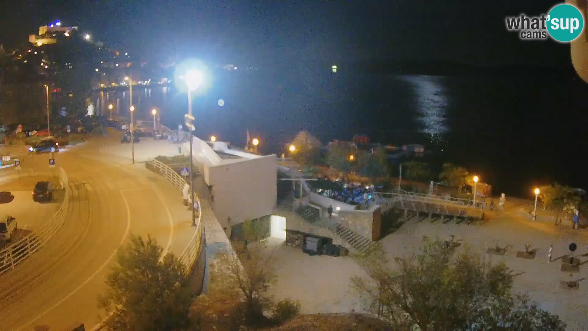 Šibenik webcam Beach Banj