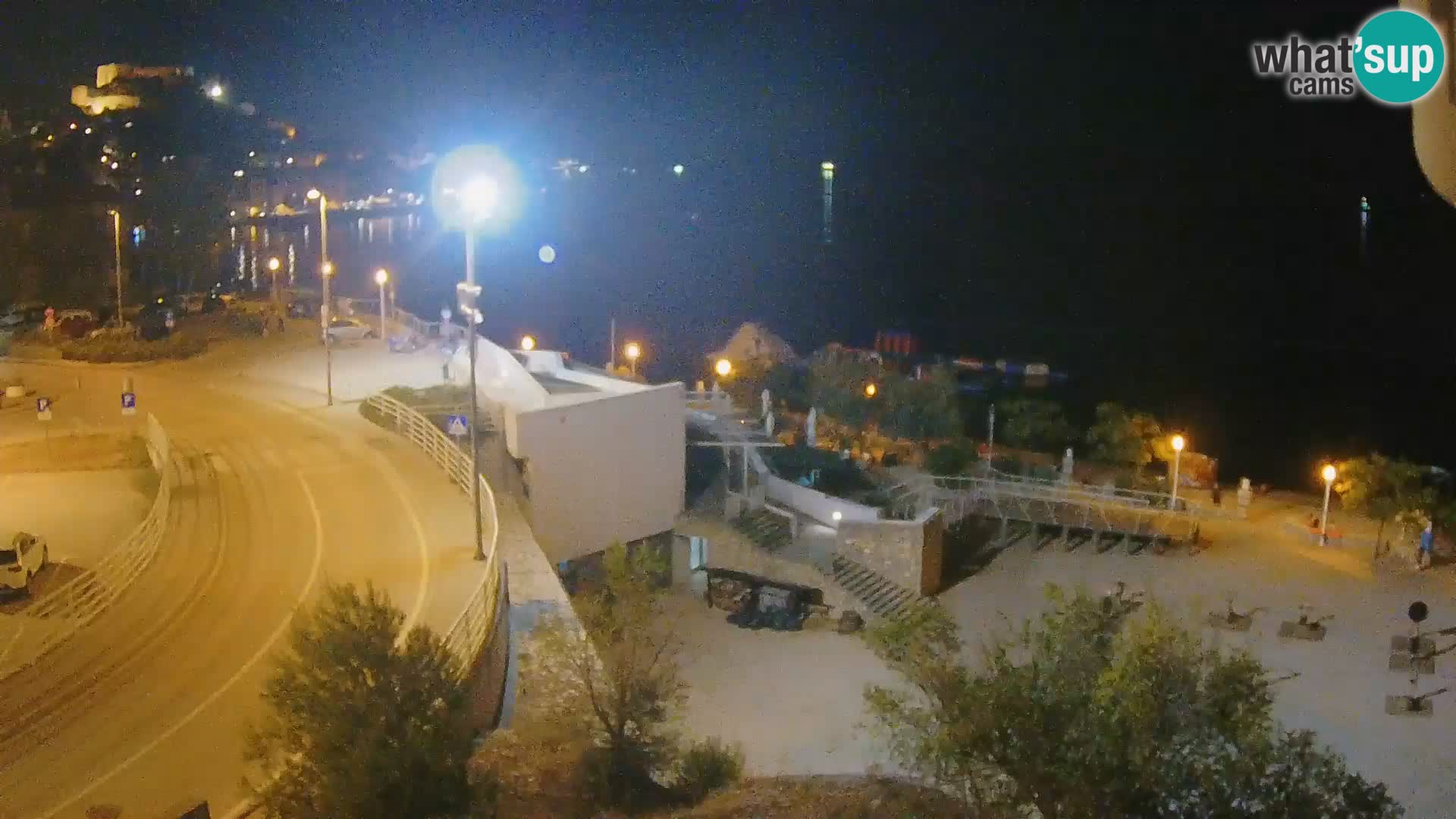 Live Cam Šibenik plage Banj