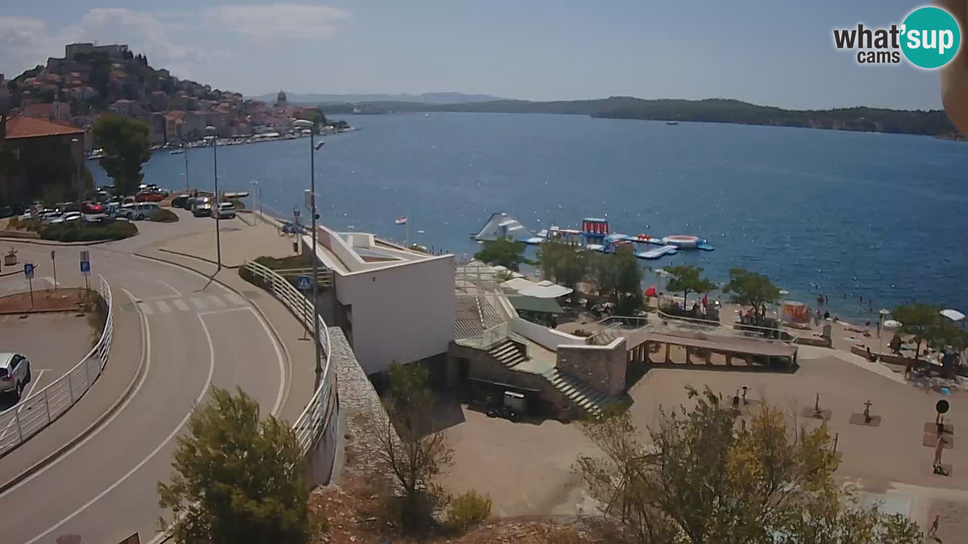Web kamera Šibenik plaža Banj