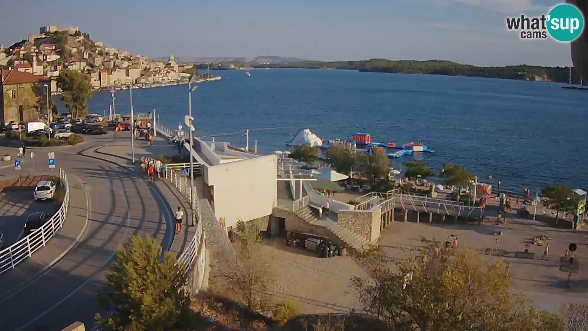Kamera v živo Šibenik plaža Banj