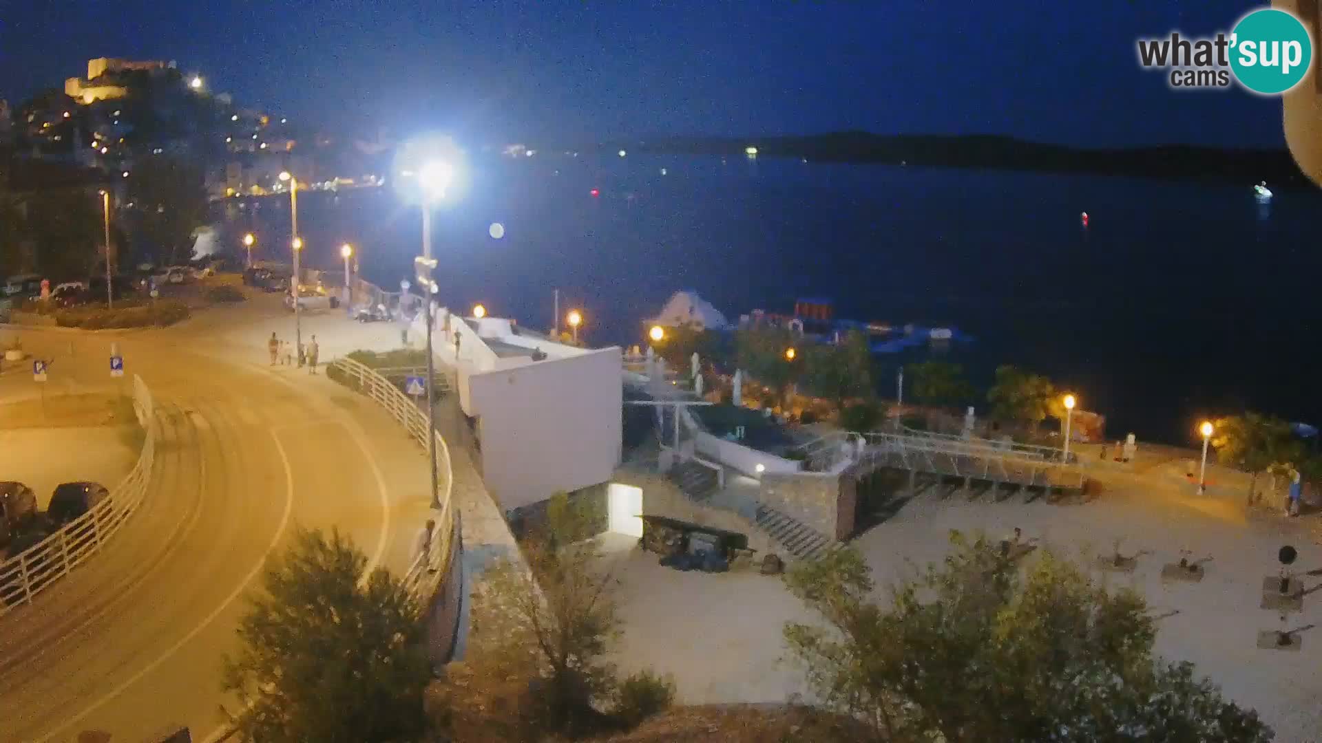 Livecam Sibenico spiaggia Banj
