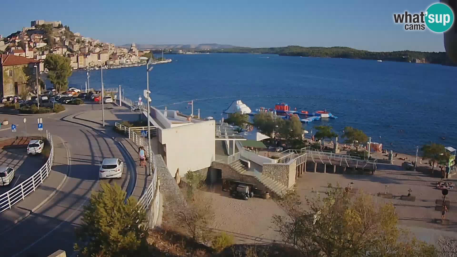 Live Cam Šibenik plage Banj