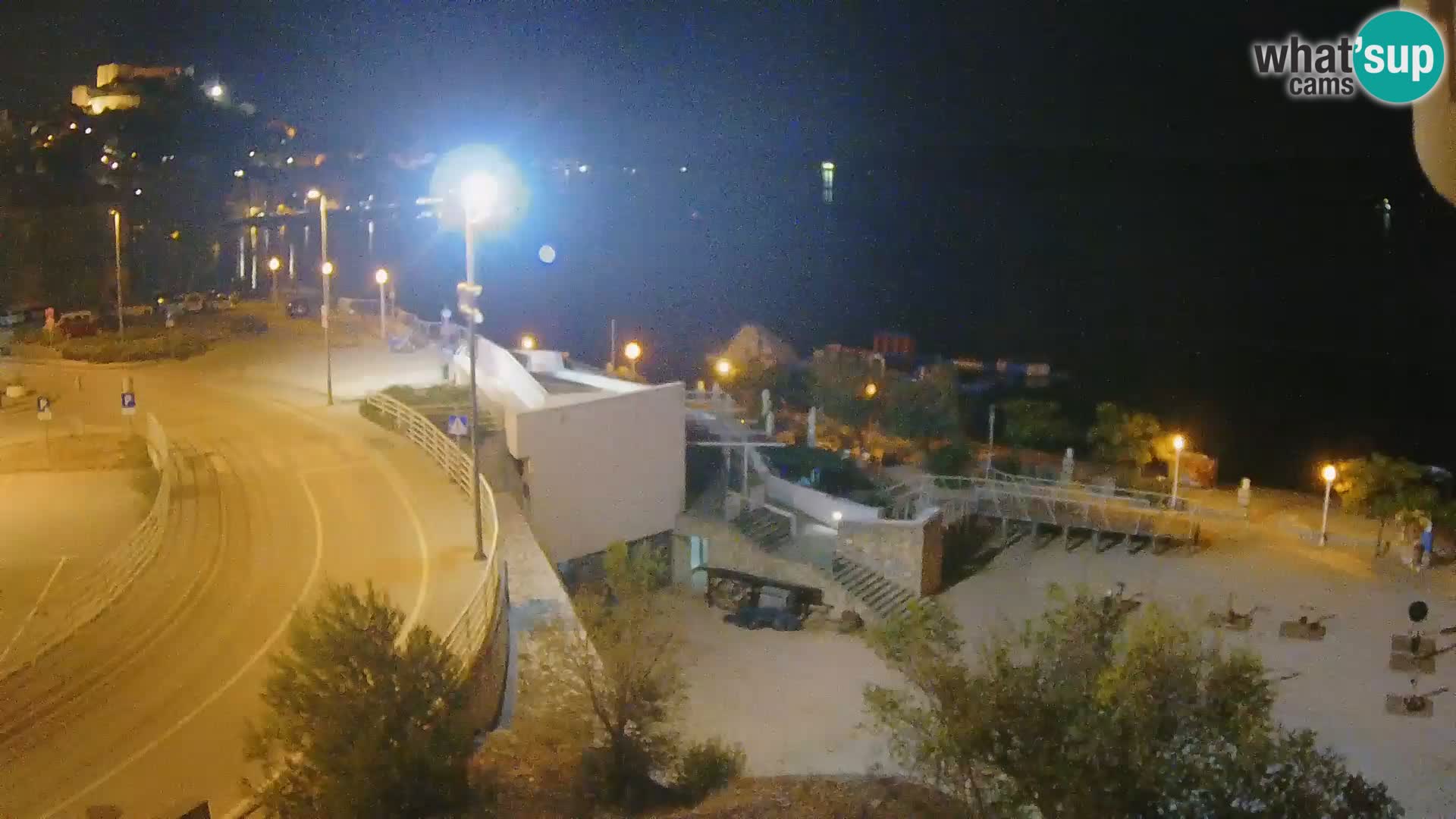 Live Cam Šibenik plage Banj