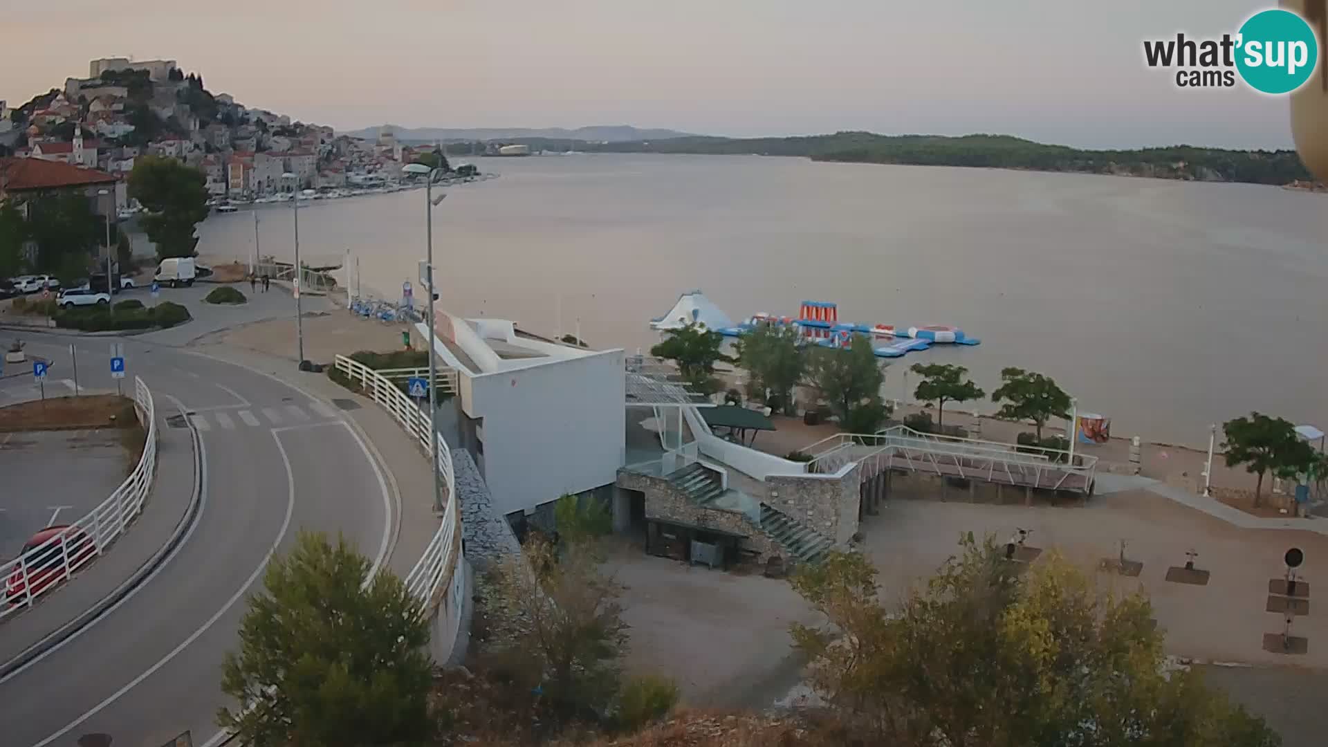 Šibenik webcam Beach Banj