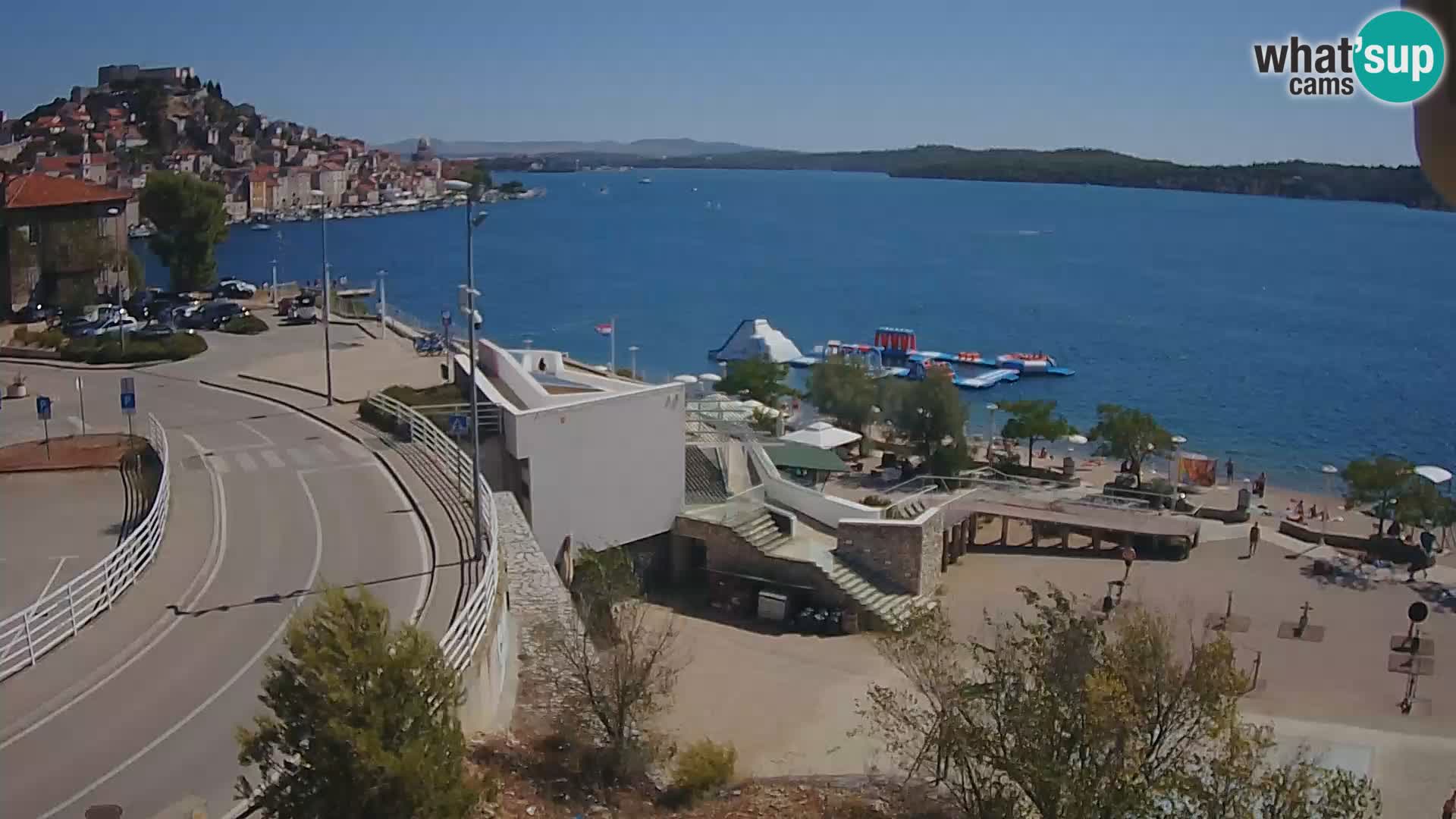 Kamera v živo Šibenik plaža Banj