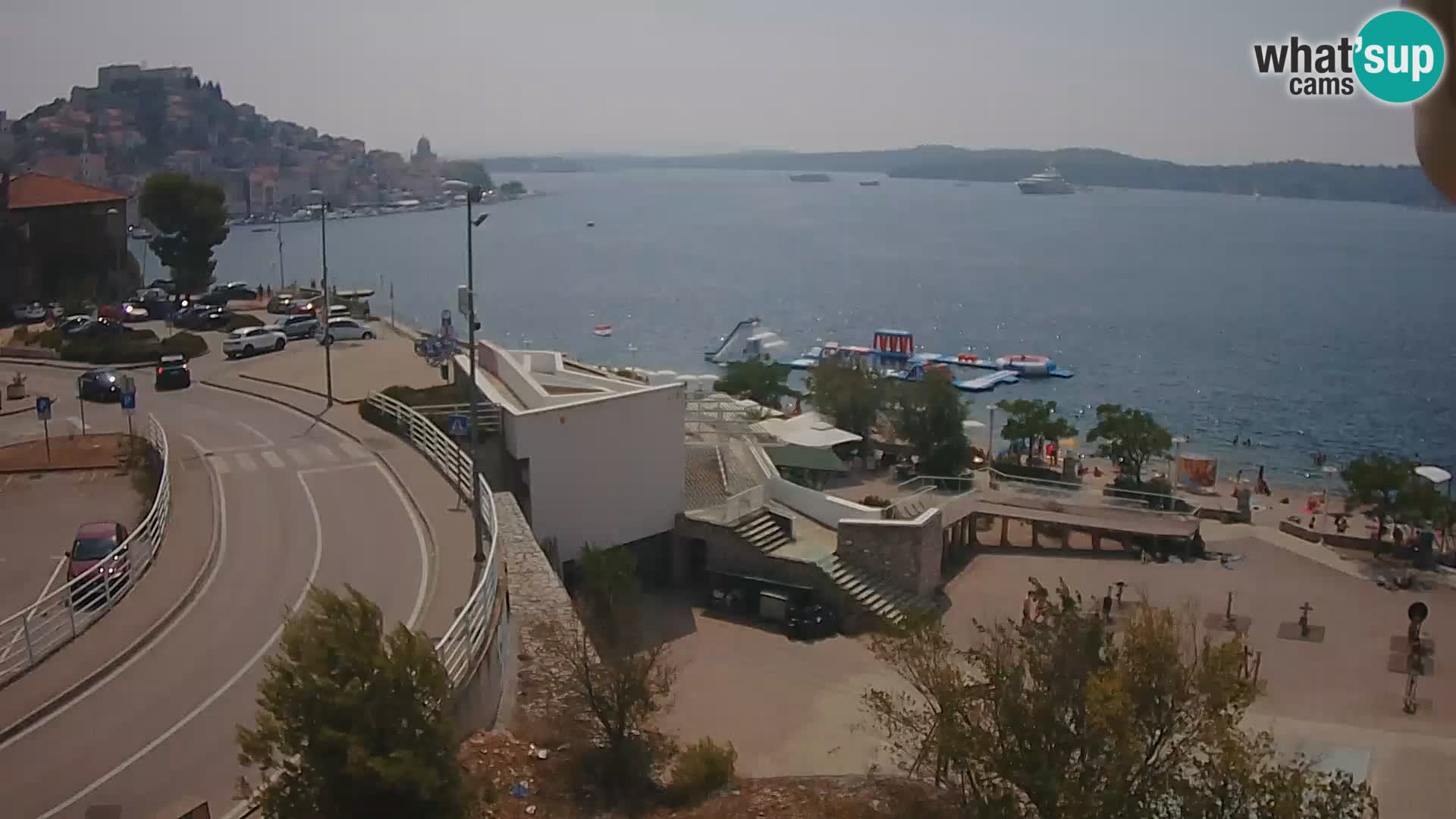 Livecam Sibenico spiaggia Banj