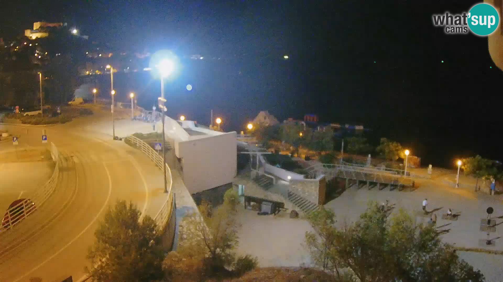 Livecam Sibenico spiaggia Banj