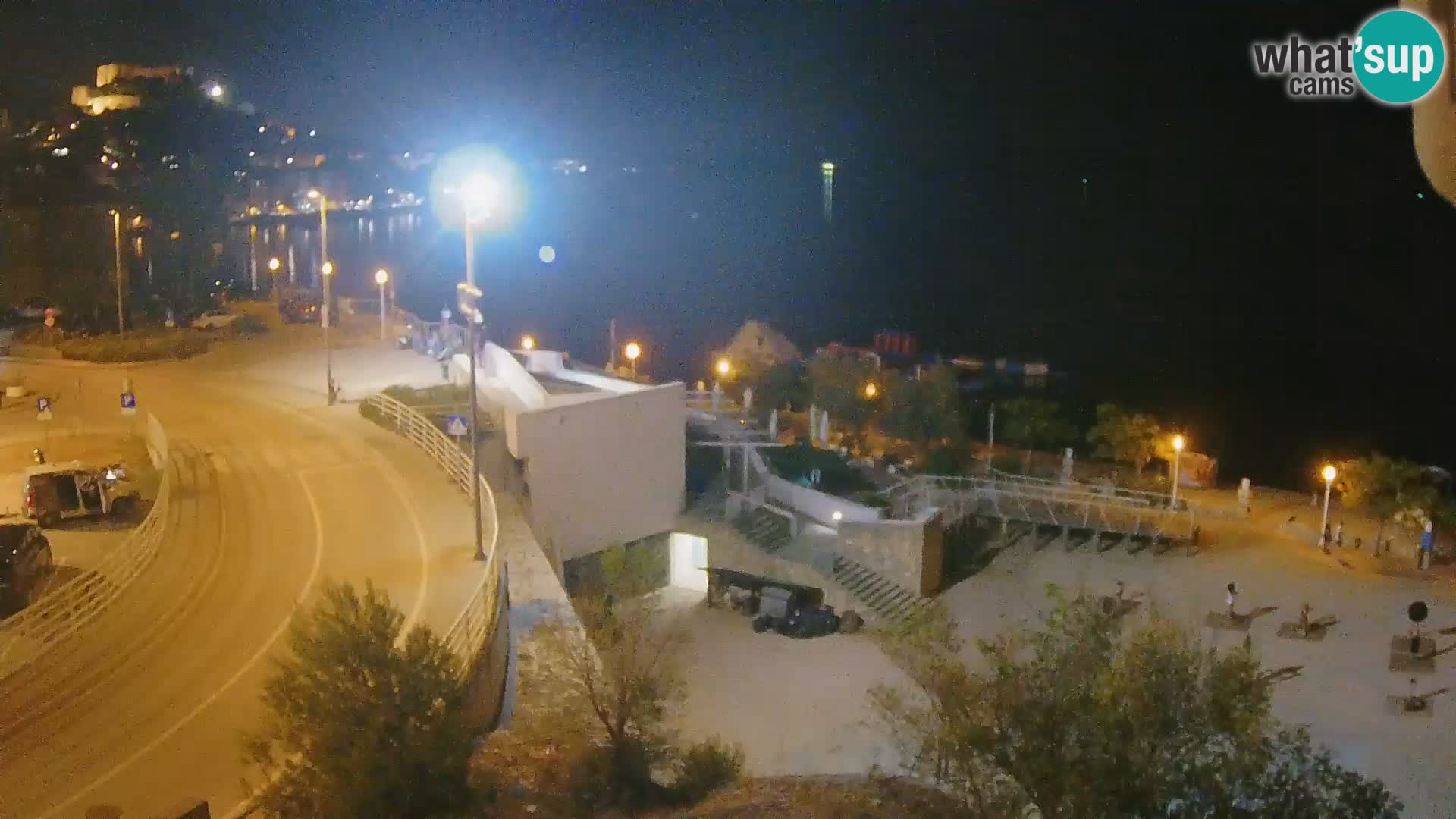 Live Cam Šibenik plage Banj