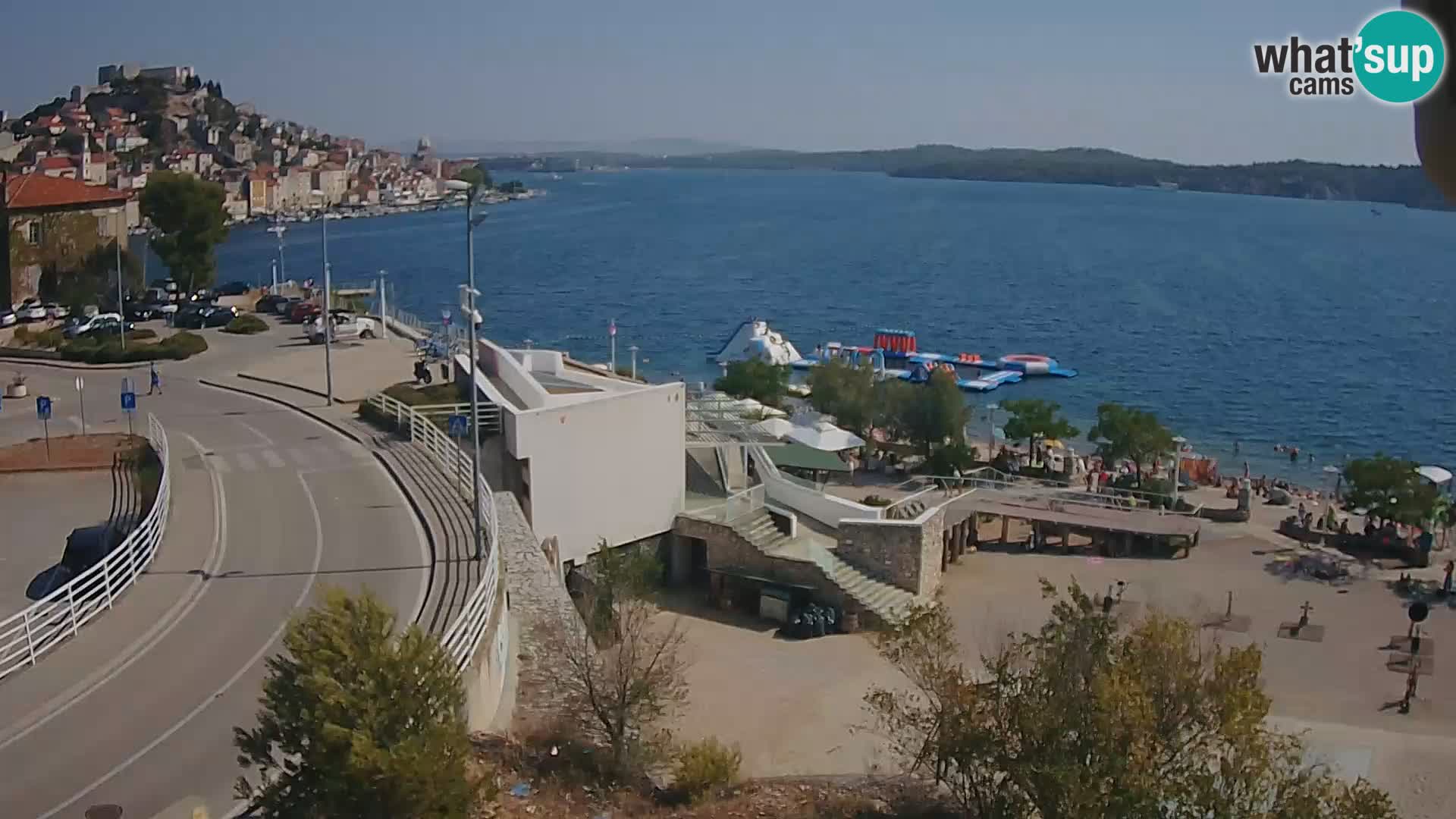 Livecam Sibenico spiaggia Banj