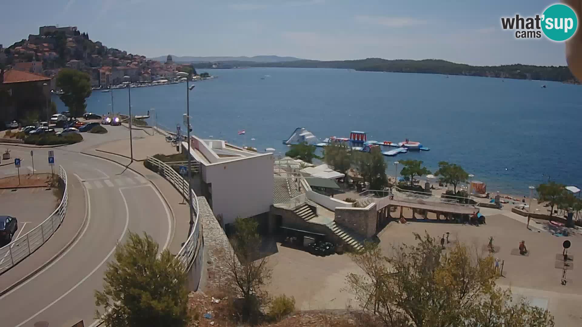 Livecam Sibenico spiaggia Banj