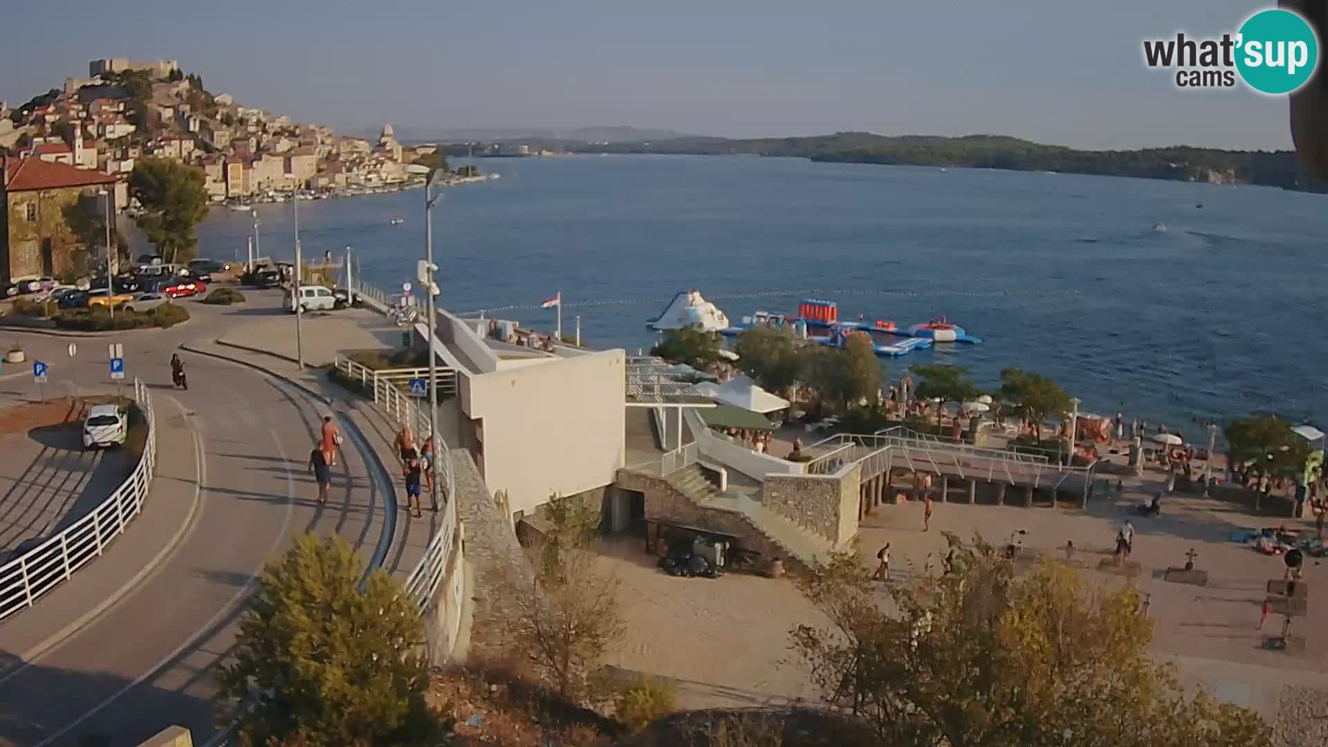 Livecam Sibenico spiaggia Banj