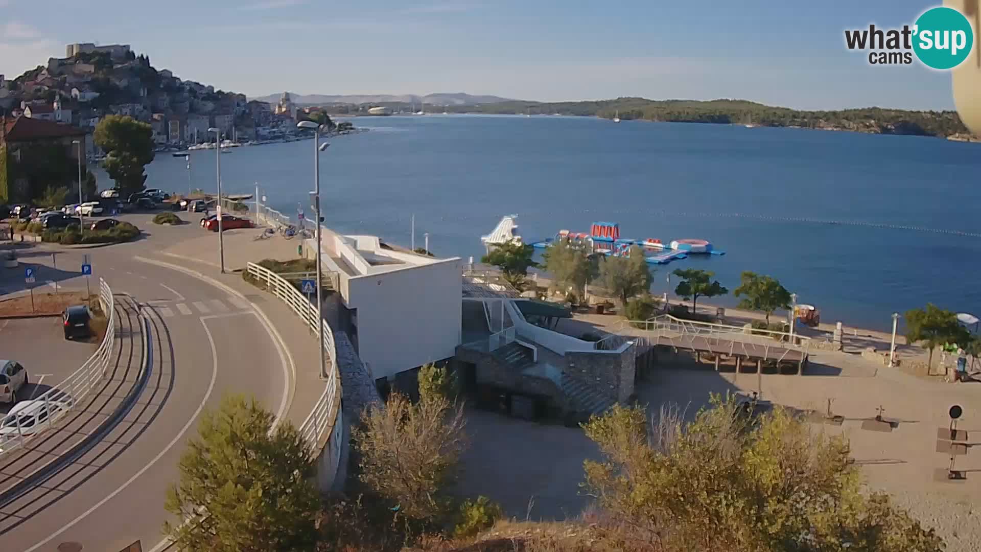 Livecam Sibenico spiaggia Banj