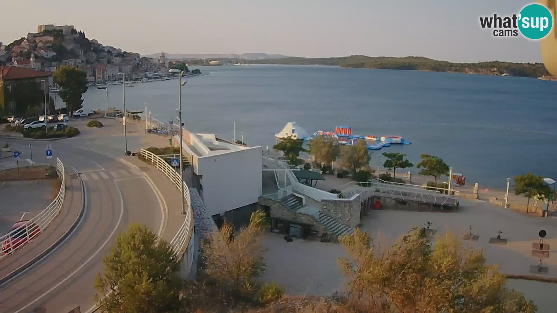 Šibenik webcam Beach Banj