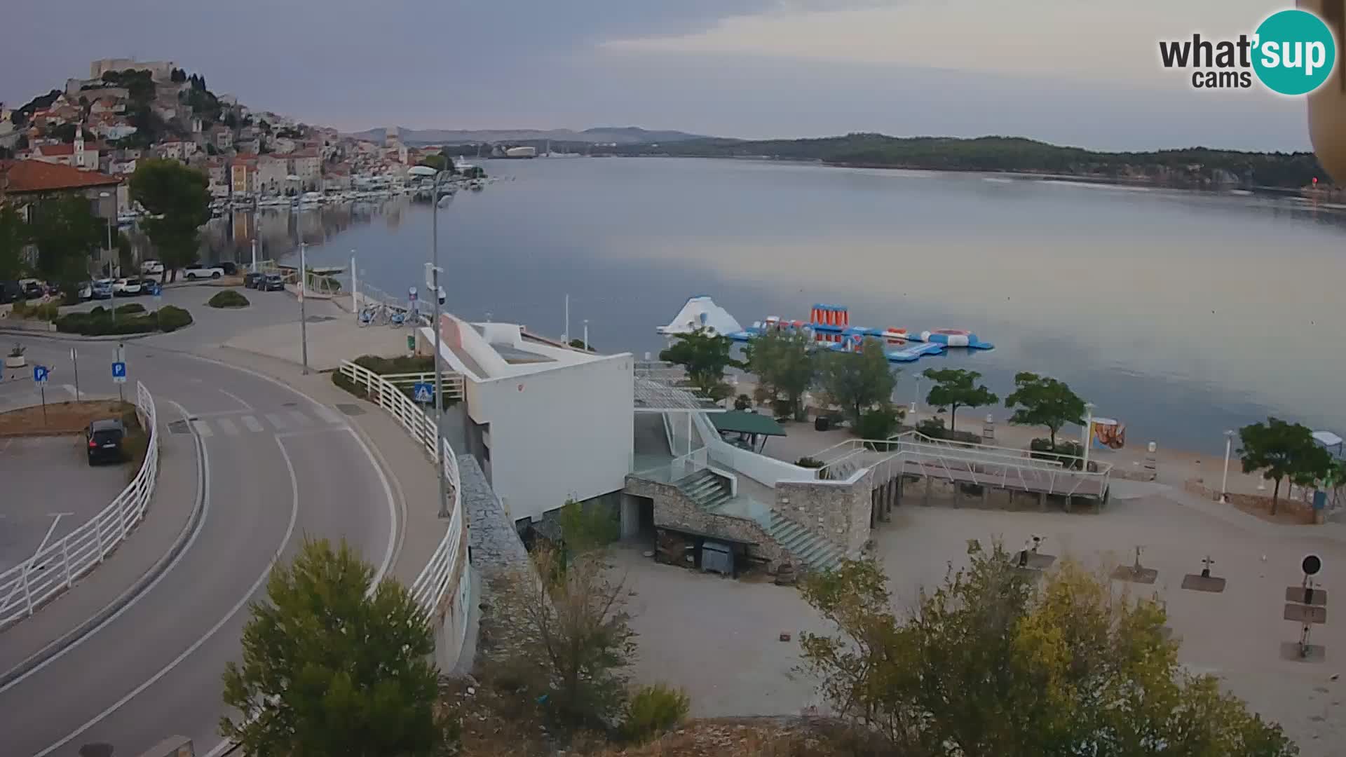 Livecam Sibenico spiaggia Banj