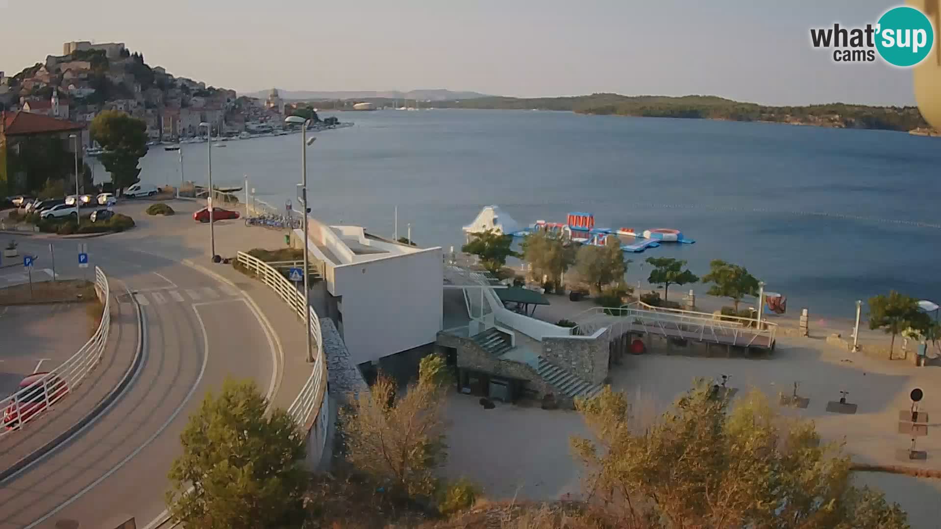 Livecam Sibenico spiaggia Banj
