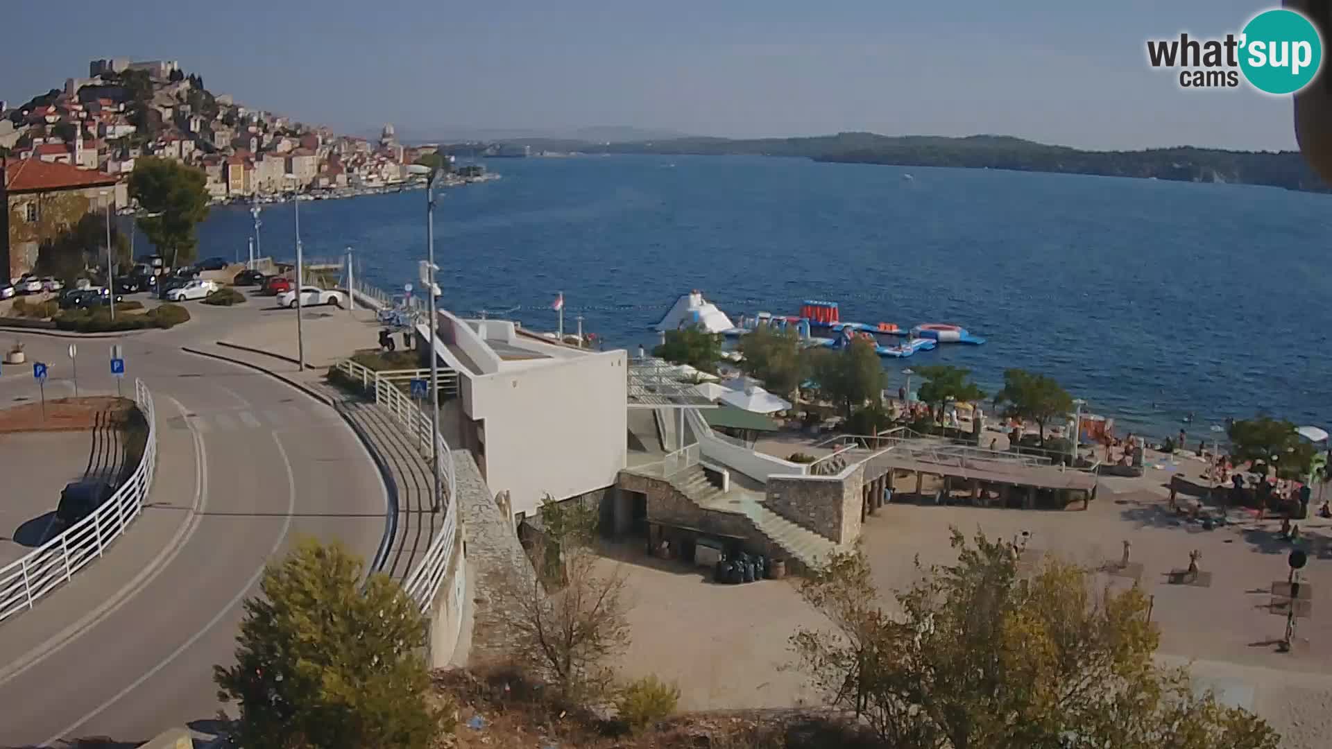 Web kamera Šibenik plaža Banj