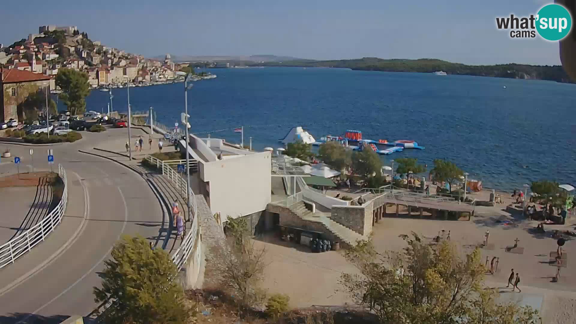Webcam Šibenik Strand Banj