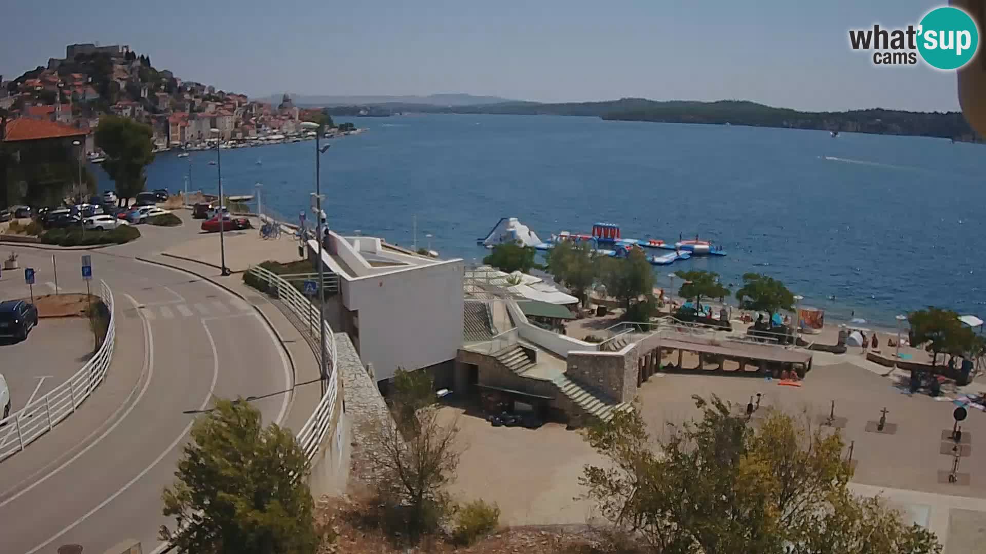 Web kamera Šibenik plaža Banj