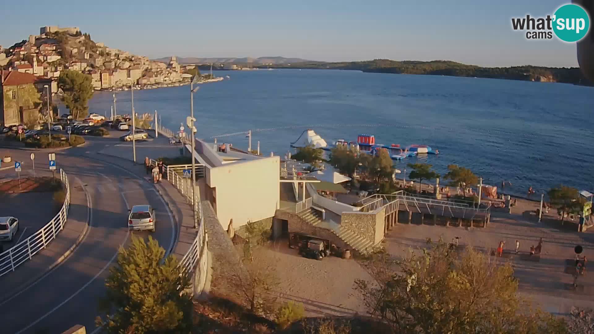 Livecam Sibenico spiaggia Banj
