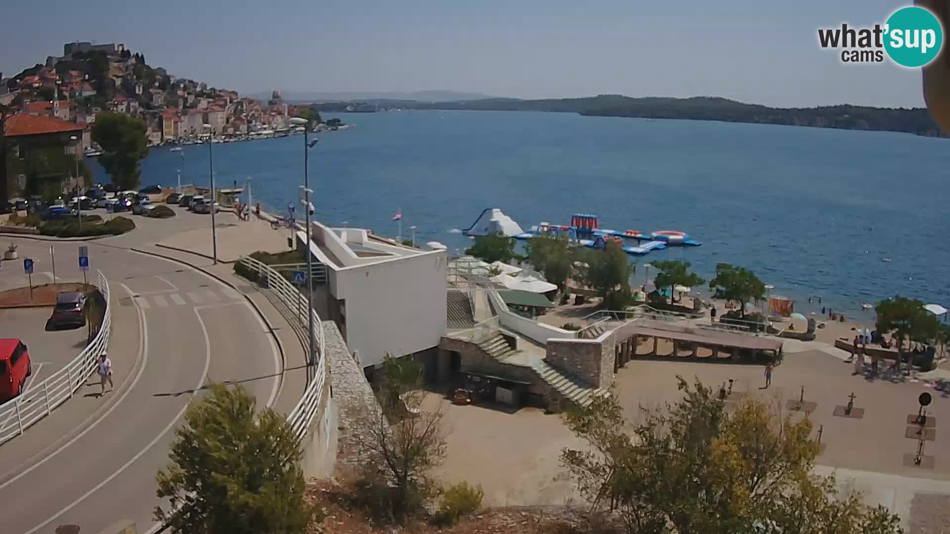 Live Cam Šibenik plage Banj
