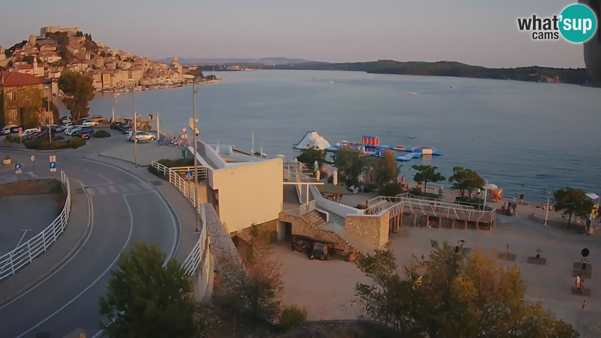 Web kamera Šibenik plaža Banj