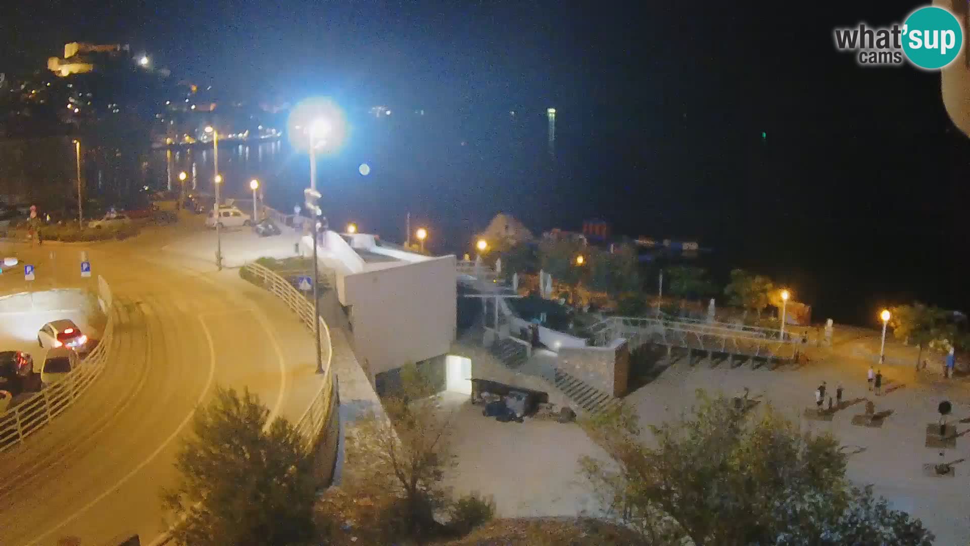 Livecam Sibenico spiaggia Banj