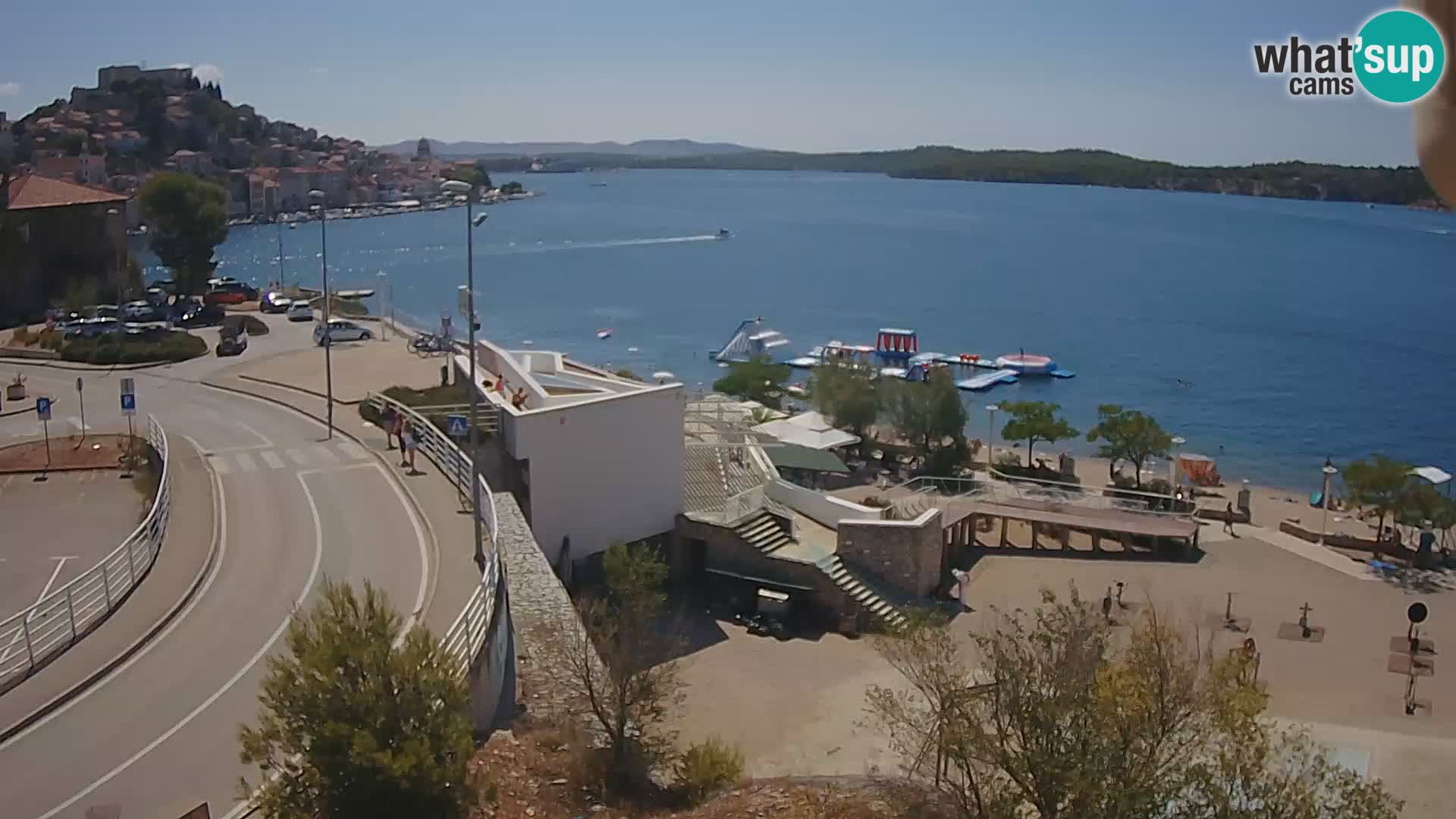 Livecam Sibenico spiaggia Banj