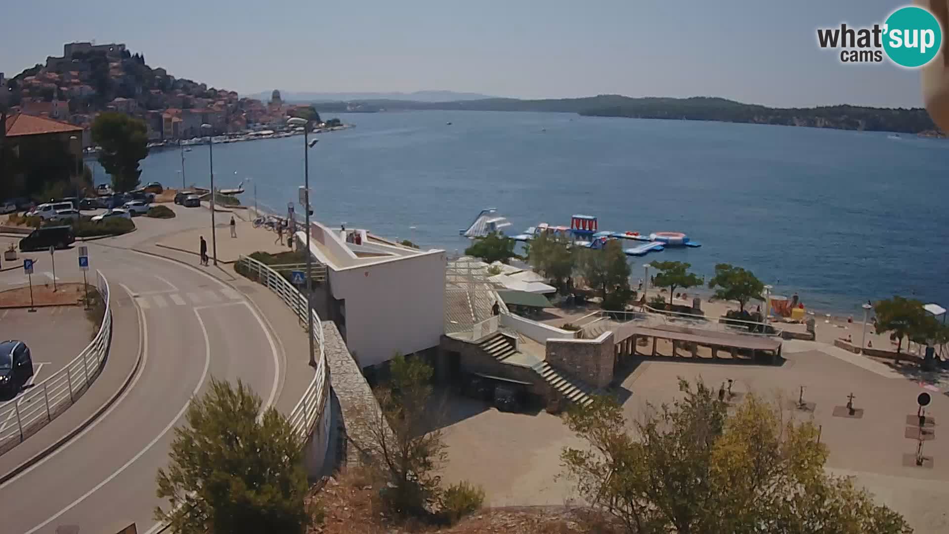 Web kamera Šibenik plaža Banj