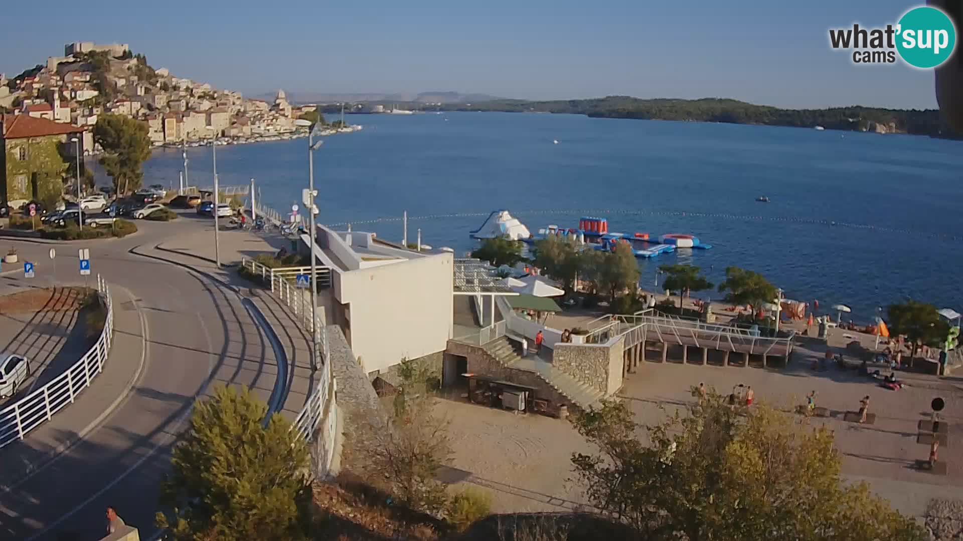 Kamera v živo Šibenik plaža Banj