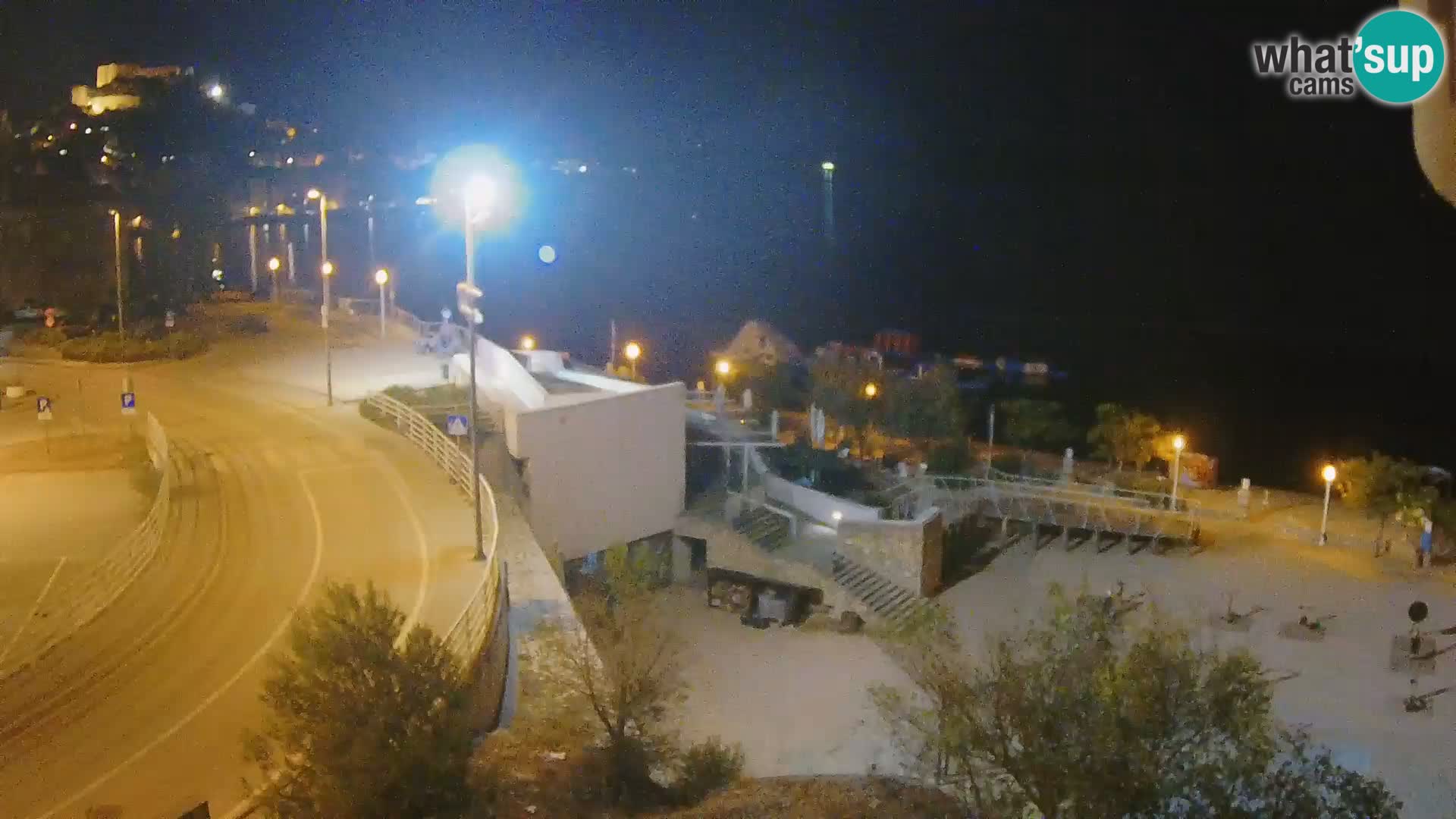 Webcam Šibenik Strand Banj
