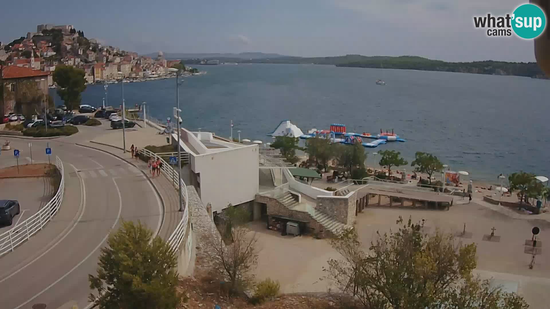 Kamera v živo Šibenik plaža Banj