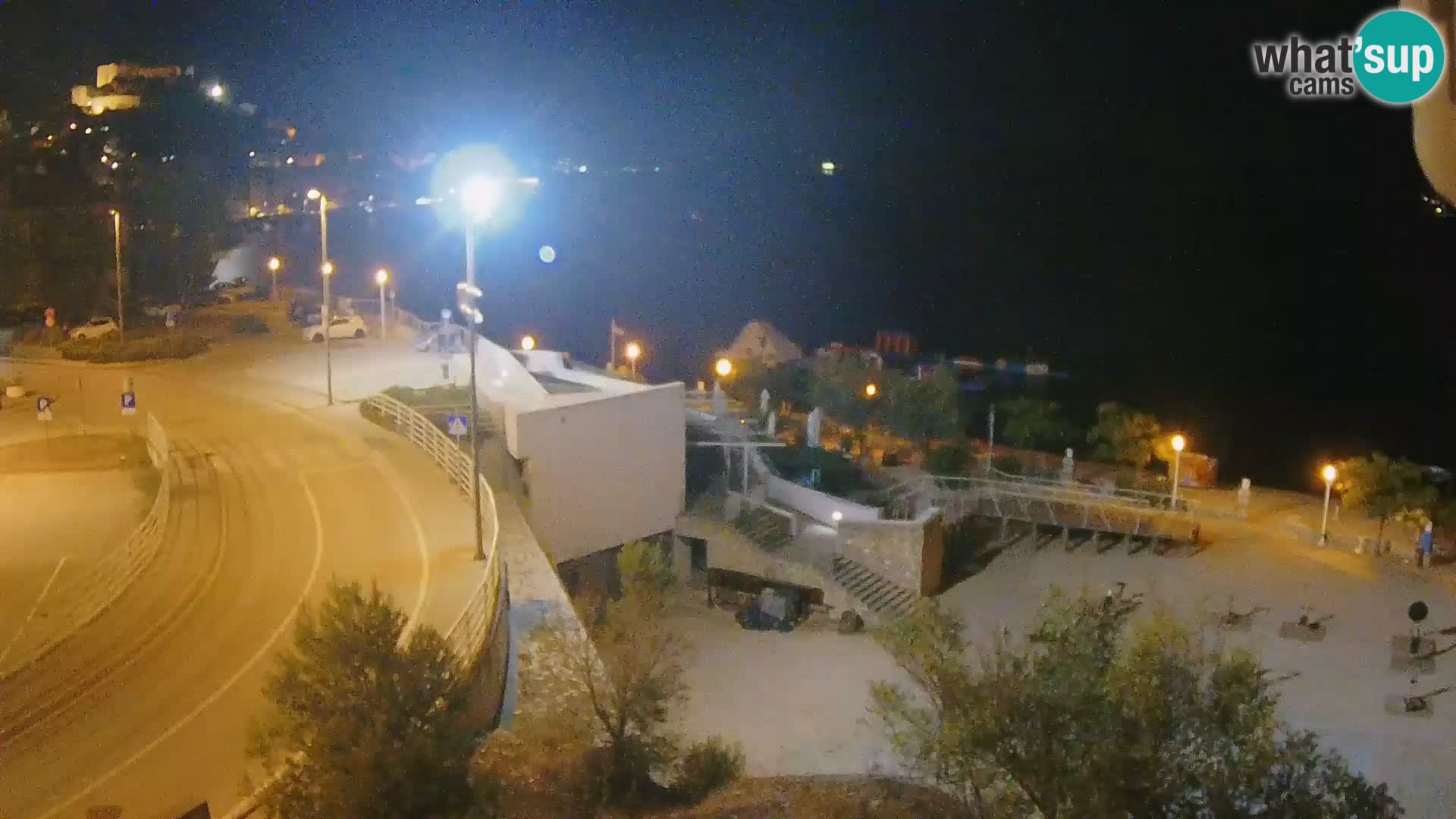 Šibenik webcam Beach Banj