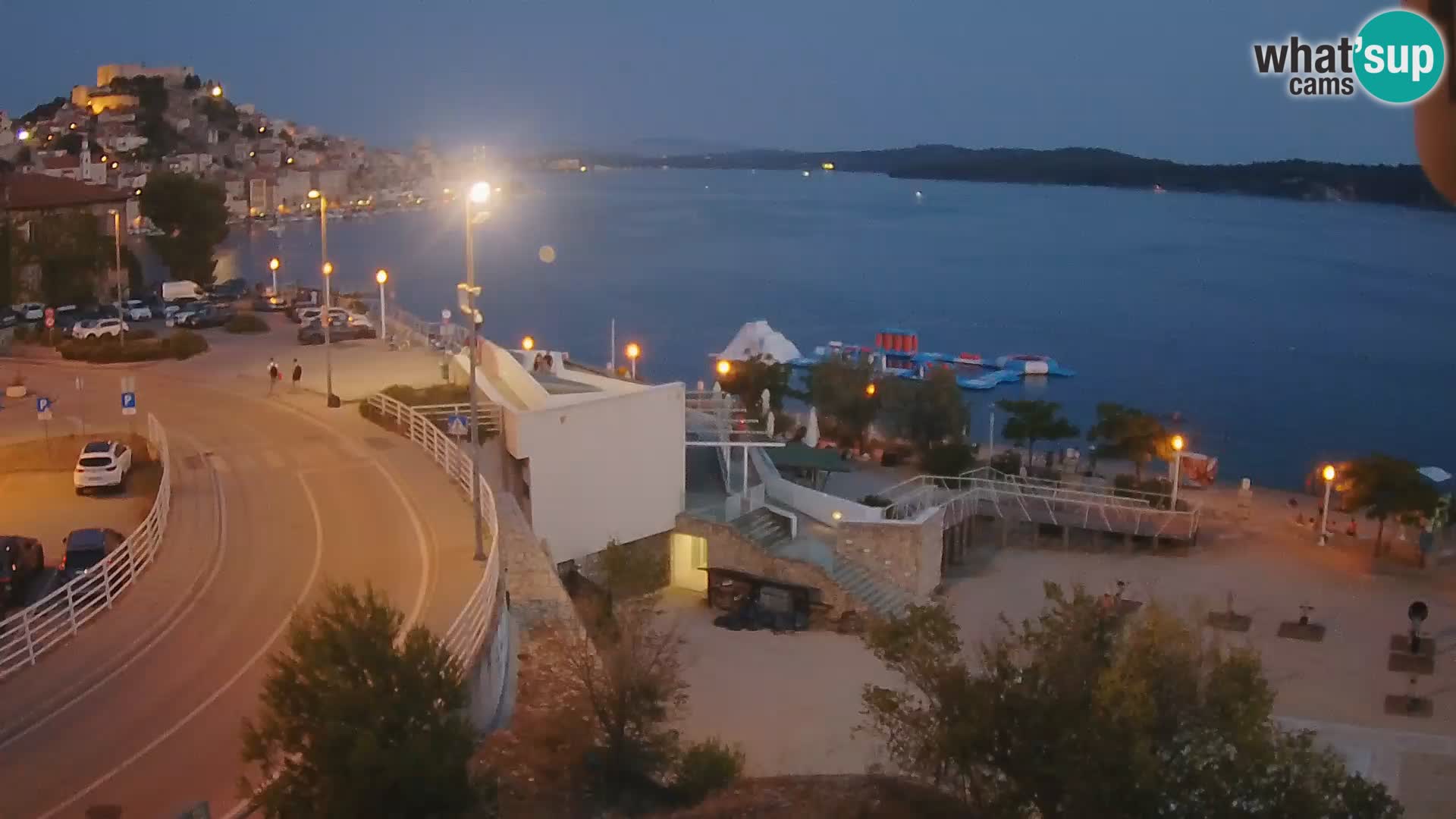 Live Cam Šibenik plage Banj